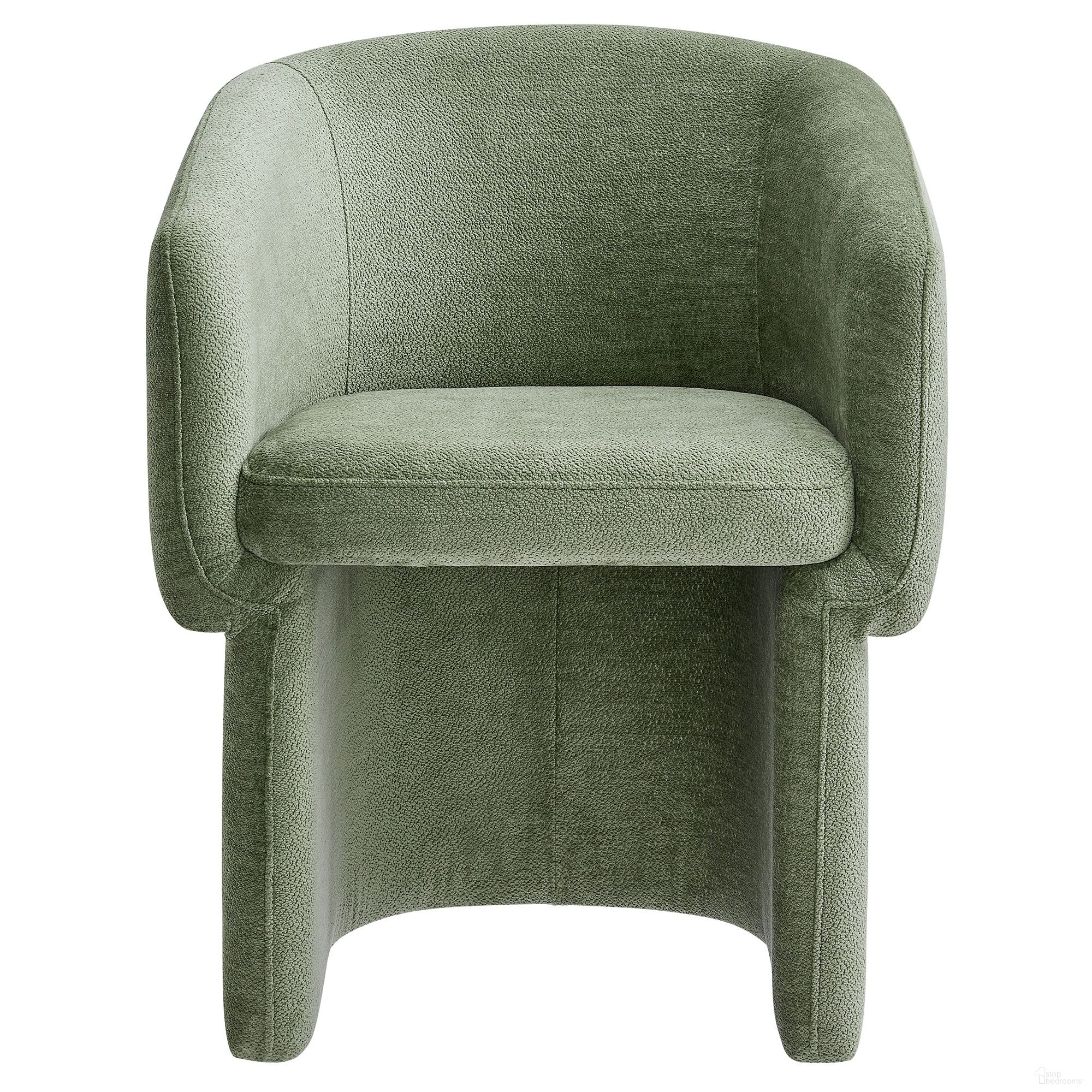 The appearance of Verity Chenille Dining Armchair In Sage designed by Modway in the modern / contemporary interior design. This sage piece of furniture was selected by 1StopBedrooms from Verity Collection to add a touch of cosiness and style into your home. Sku: EEI-6951-SGE. Material: Fabric. Chair Type: Arm Chair.