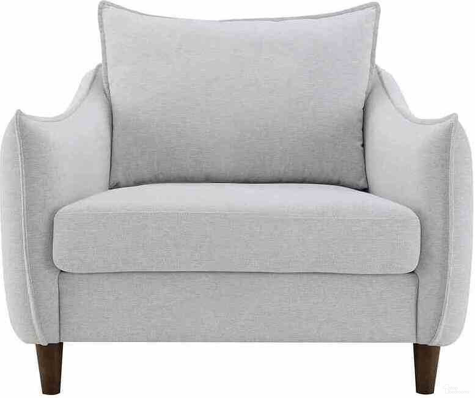 The appearance of Vermon Chair In Light Gray designed by Furniture of America in the modern / contemporary interior design. This light gray piece of furniture was selected by 1StopBedrooms from Vermon Collection to add a touch of cosiness and style into your home. Sku: FM61004LG-CH. Material: Chenille.