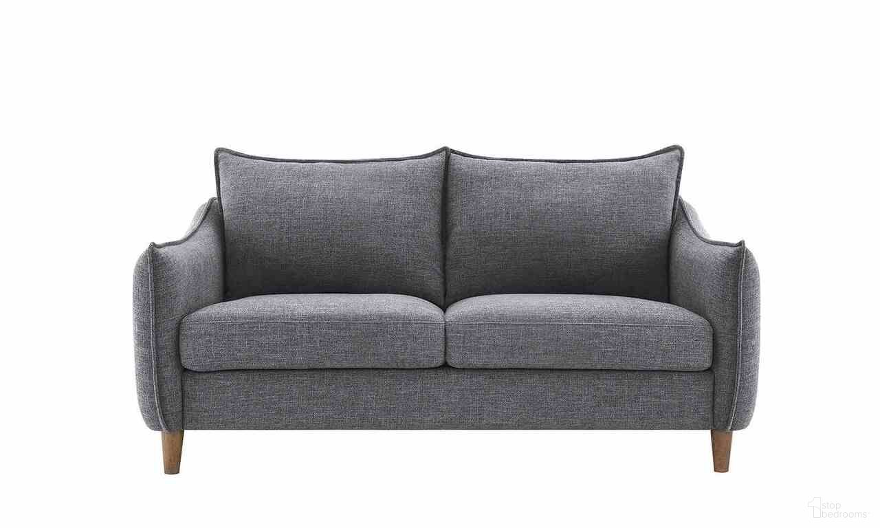 The appearance of Vermon Loveseat In Gray designed by Furniture of America in the modern / contemporary interior design. This gray piece of furniture was selected by 1StopBedrooms from Vermon Collection to add a touch of cosiness and style into your home. Sku: FM61004GY-LV. Material: Chenille.