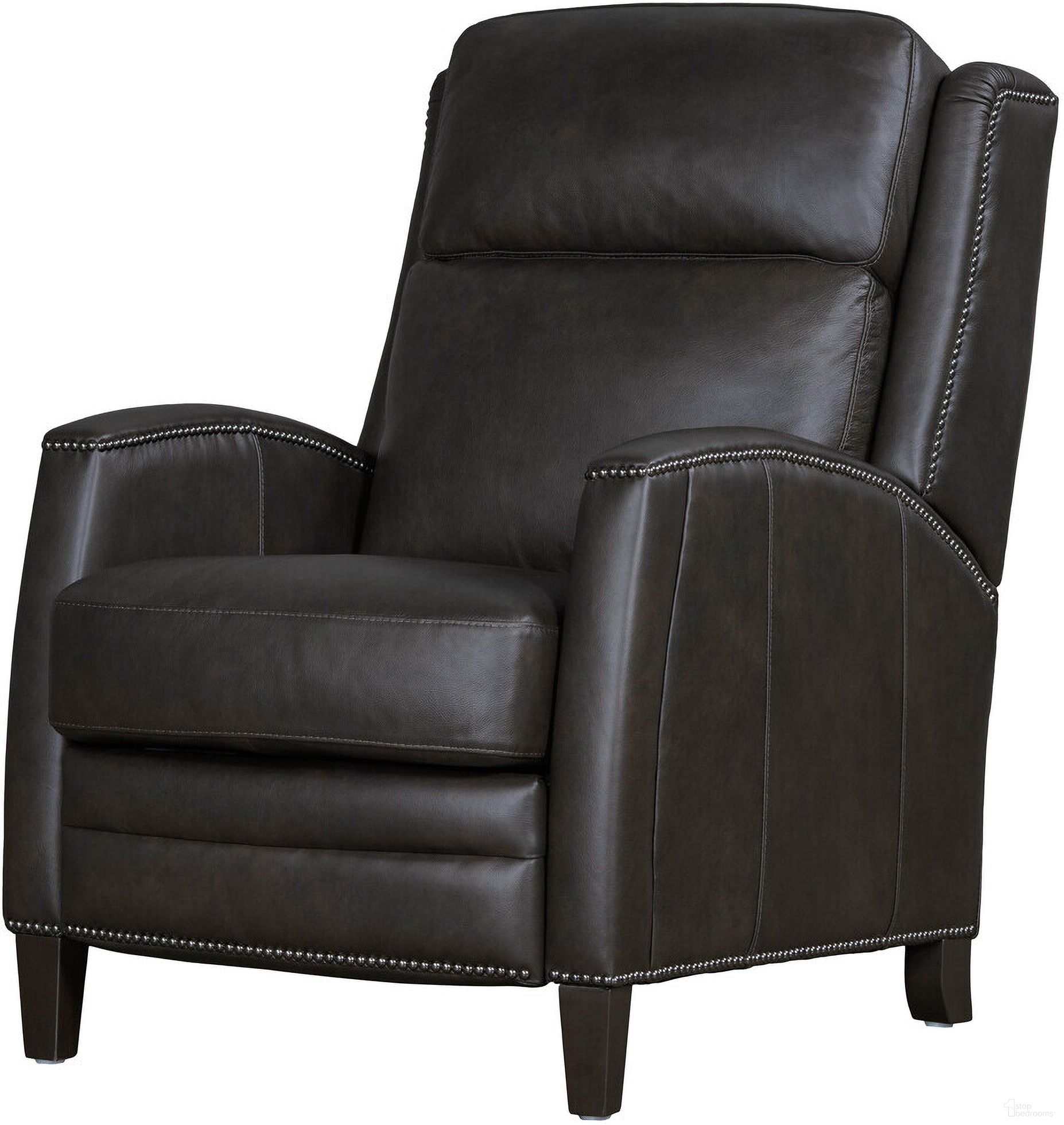 The appearance of Vermont Manual Recliner Set of 2 In Slate Noire designed by Parker House in the modern / contemporary interior design. This slate noire piece of furniture was selected by 1StopBedrooms from Vermont Collection to add a touch of cosiness and style into your home. Sku: MVMT#812-SLNO;MVMT#812-SLNO. Material: Top Grain Leather.