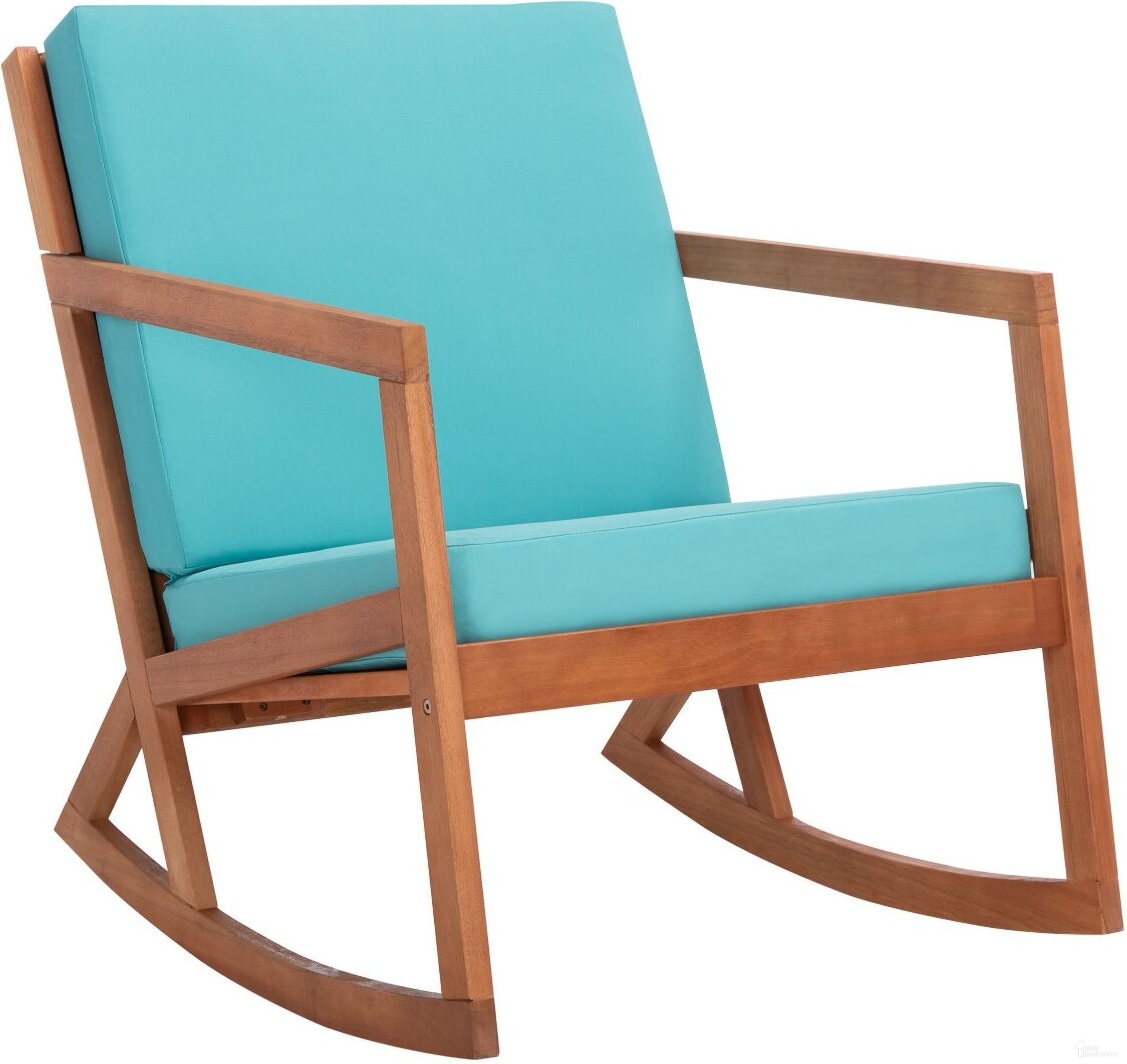 Vernon Rocking Chair in Aqua