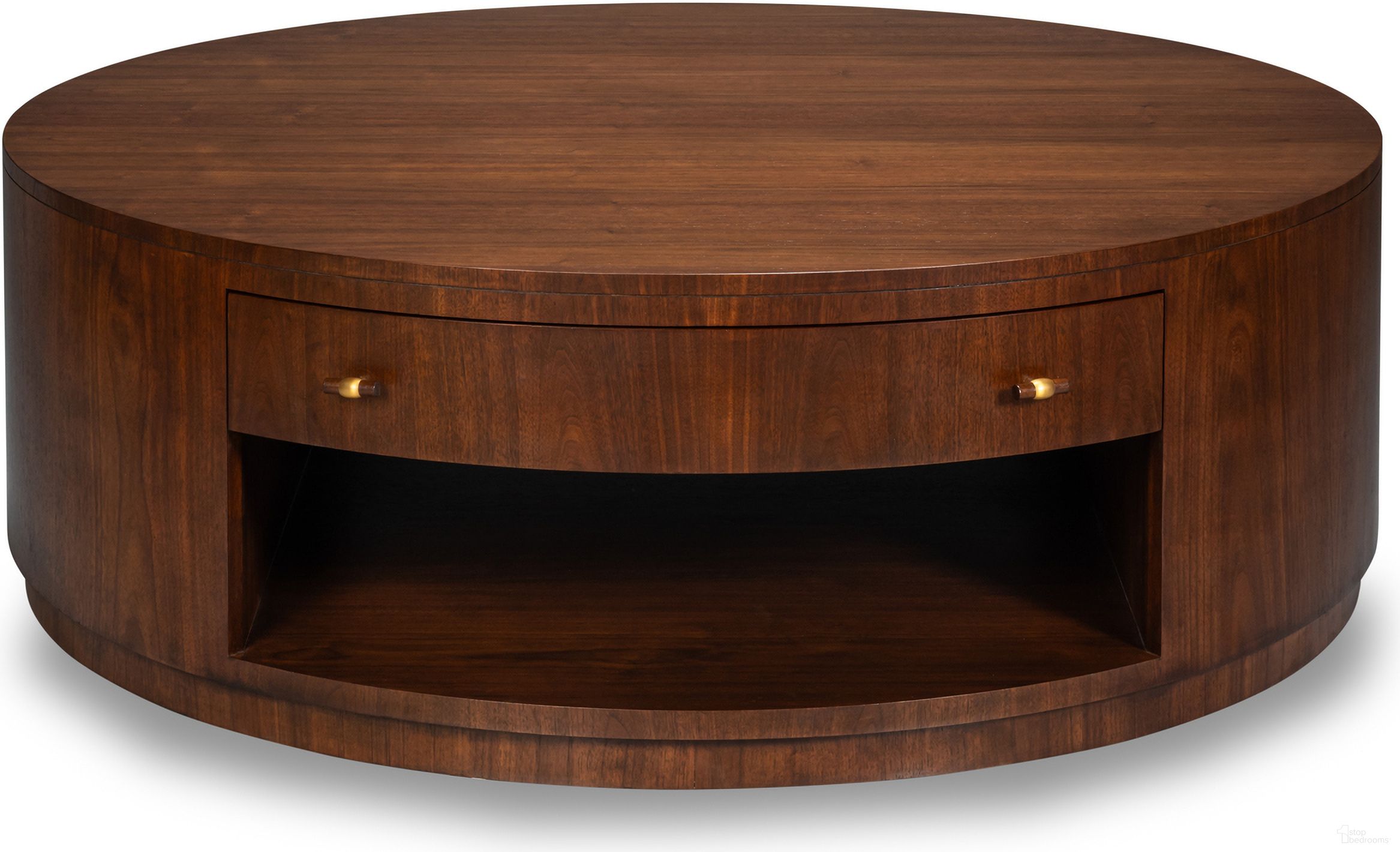 The appearance of Vero Cocktail Table In Brown designed by Sarreid in the modern / contemporary interior design. This brown piece of furniture was selected by 1StopBedrooms from Vero Collection to add a touch of cosiness and style into your home. Sku: 54286. Material: Walnut.