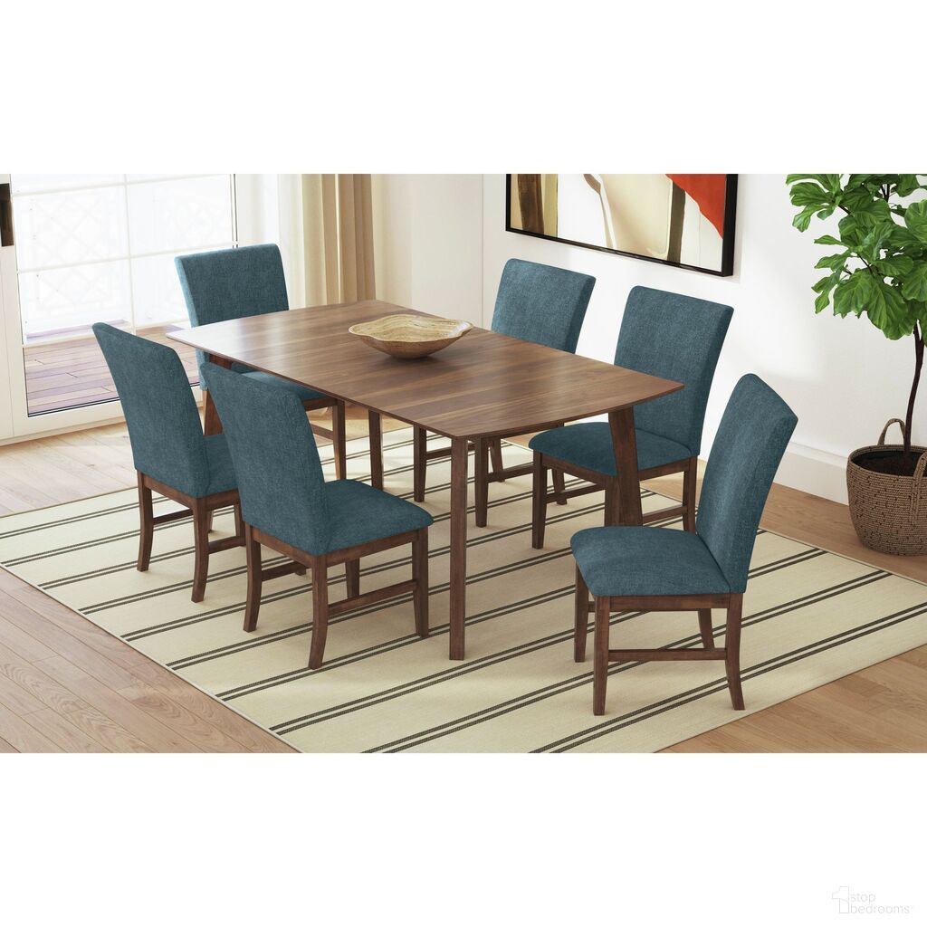 Veronica Rectangular Dining Room Set In Walnut