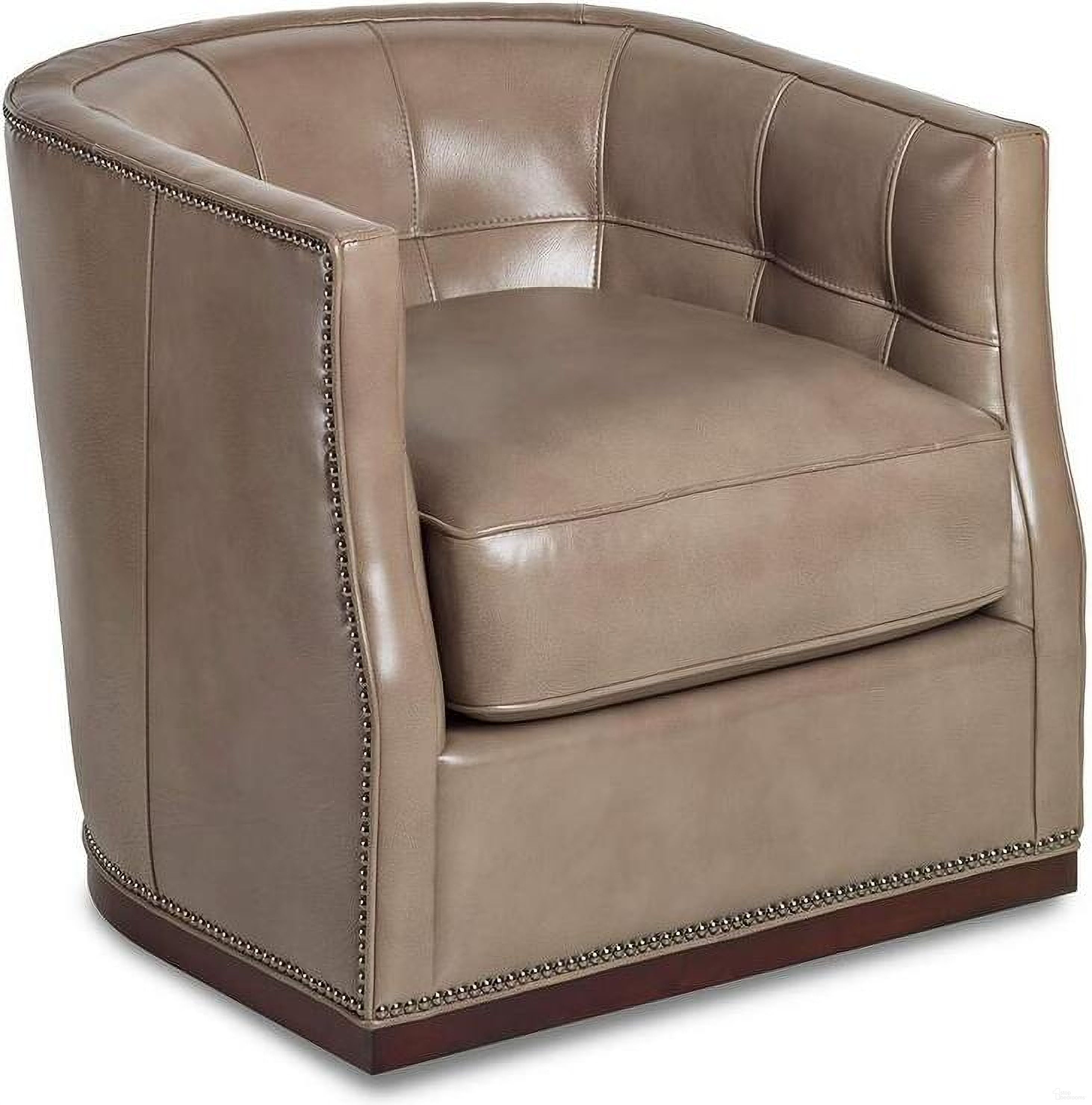 The appearance of Veronica Swivel Chair In Clay designed by Maitland-Smith in the modern / contemporary interior design. This clay piece of furniture was selected by 1StopBedrooms from Maitland Smith Uph Collection to add a touch of cosiness and style into your home. Sku: RA1139-S-CAL-CLY. Material: Leather.