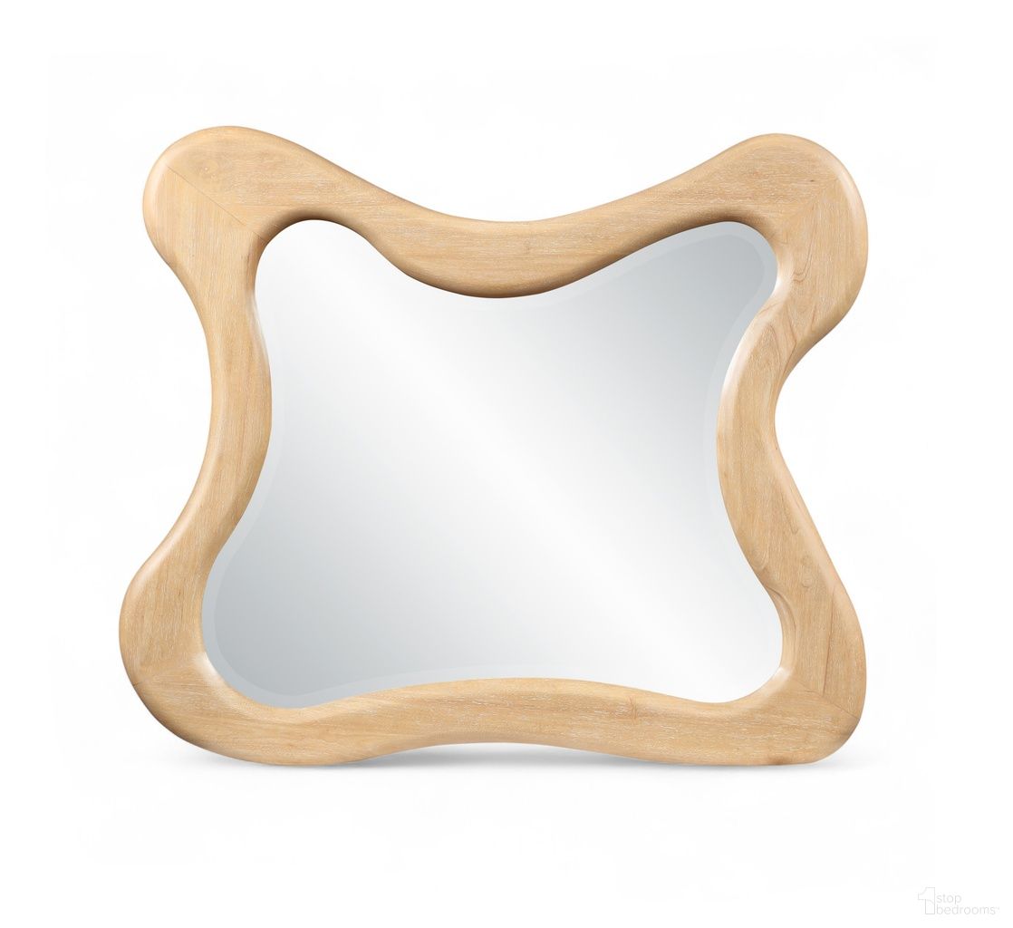 The appearance of Verra Solid Wood Mirror In Natural designed by Meridian in the modern / contemporary interior design. This natural piece of furniture was selected by 1StopBedrooms from Verra Collection to add a touch of cosiness and style into your home. Sku: 66011Natural-M. Material: Rubberwood.