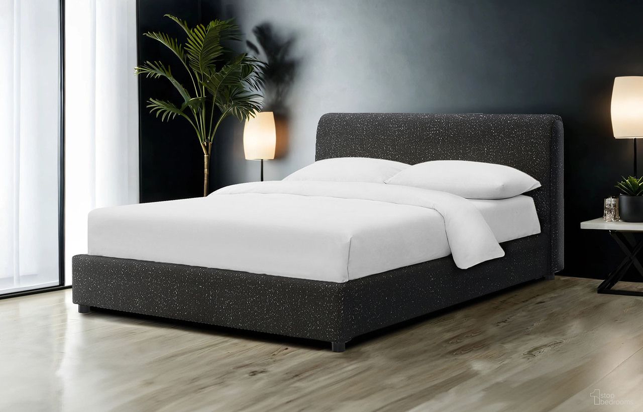 The appearance of Vertham Full Bed In Black designed by Furniture of America in the modern / contemporary interior design. This black piece of furniture was selected by 1StopBedrooms from Vertham Collection to add a touch of cosiness and style into your home. Sku: FM71001BK-F-FBR;FM71001BK-F-HB. Bed Type: Panel Bed. Bed Size: Full. Material: Boucle.