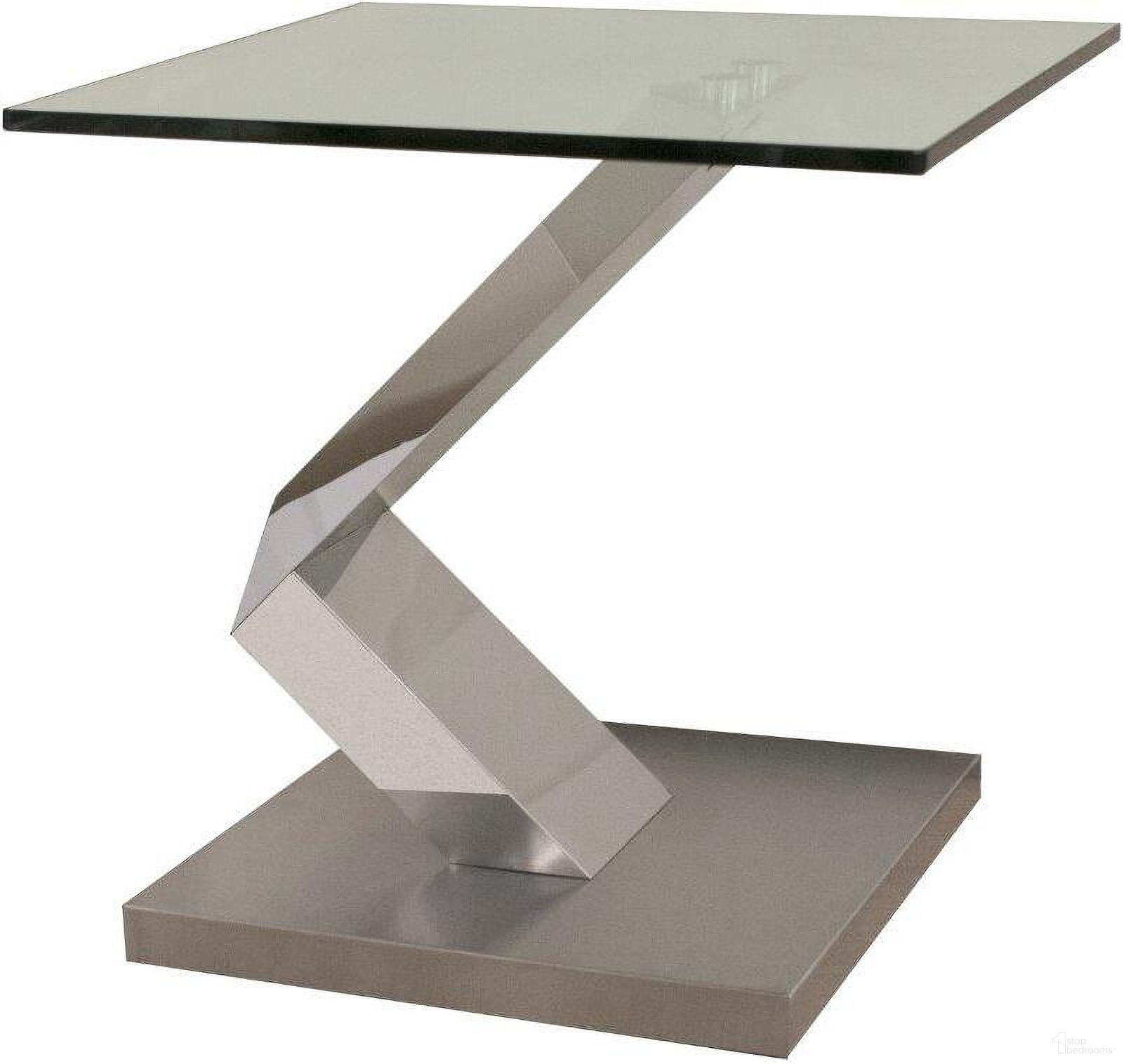 The appearance of Vetro Glass Lamp Table designed by Sharelle Furnishings in the modern / contemporary interior design. This stainless steel piece of furniture  was selected by 1StopBedrooms from Vetro Collection to add a touch of cosiness and style into your home. Sku: VETRO-GL-LAMPTAB.