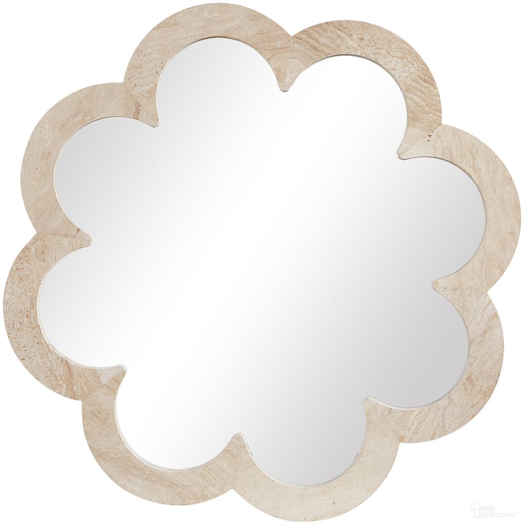 The appearance of Vicenza Genuine Travertine Frame Mirror In Natural designed by Meridian in the modern / contemporary interior design. This natural piece of furniture was selected by 1StopBedrooms from Vicenza Collection to add a touch of cosiness and style into your home. Sku: 66089Travertine-M. Material: Travertine.