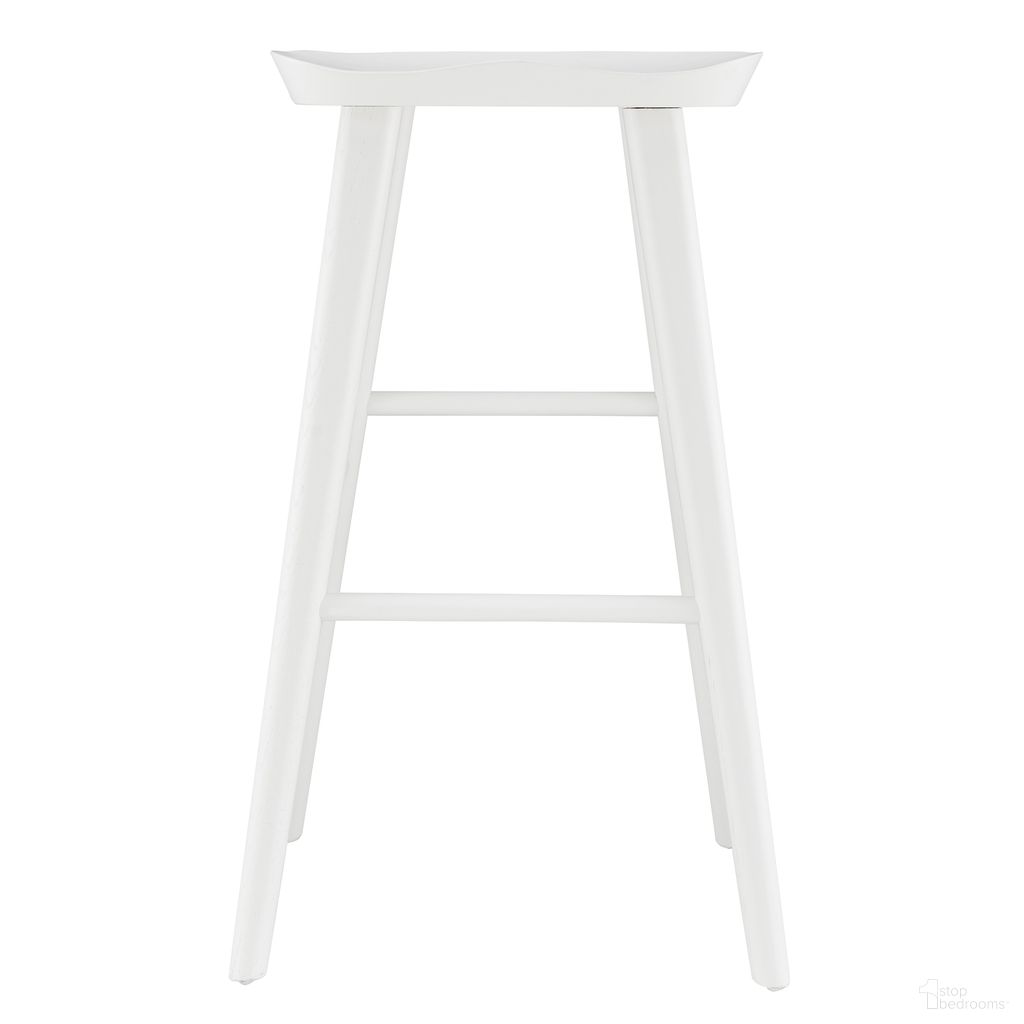 Vieno Barstool In White