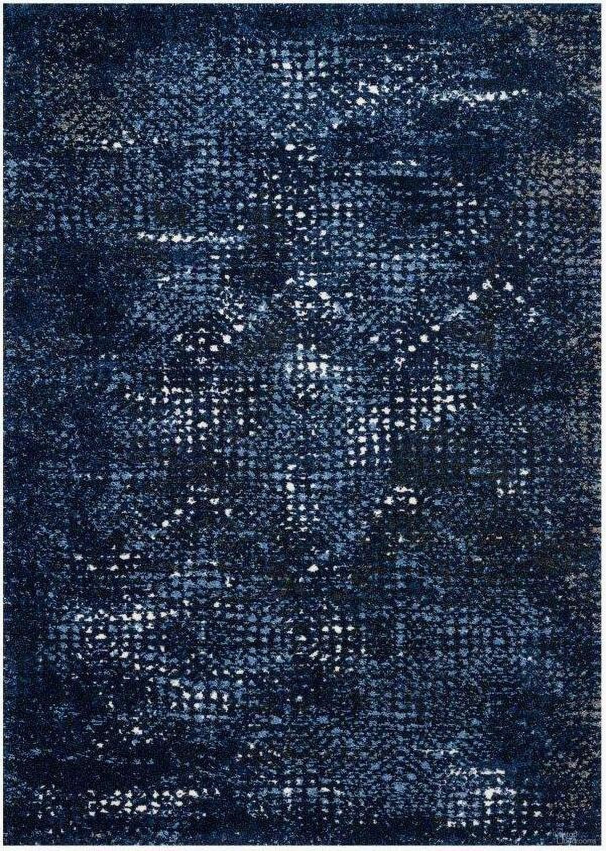 The appearance of Viera Dark Blue/Light Blue 1'6" x 1'6" Rug designed by Loloi Rugs in the modern / contemporary interior design. This dark blue and light blue piece of furniture was selected by 1StopBedrooms from Viera Collection to add a touch of cosiness and style into your home. Sku: VIERVR-08XDLB160S. Material: Polypropylene.