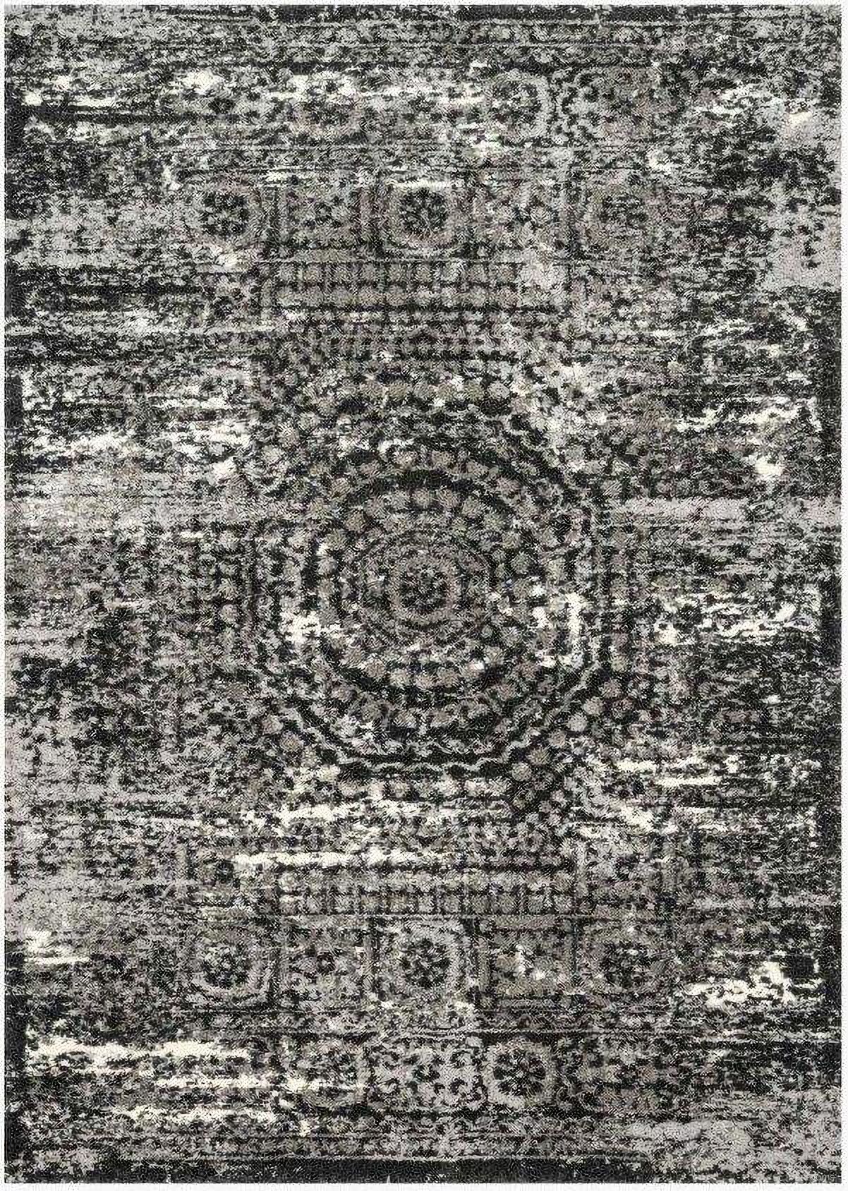 The appearance of Viera Graphite/Black Rug VIERVR-11GTBL160S designed by Loloi Rugs in the modern / contemporary interior design. This graphite and black piece of furniture was selected by 1StopBedrooms from Viera Collection to add a touch of cosiness and style into your home. Sku: VIERVR-11GTBL160S. Material: Polypropylene.