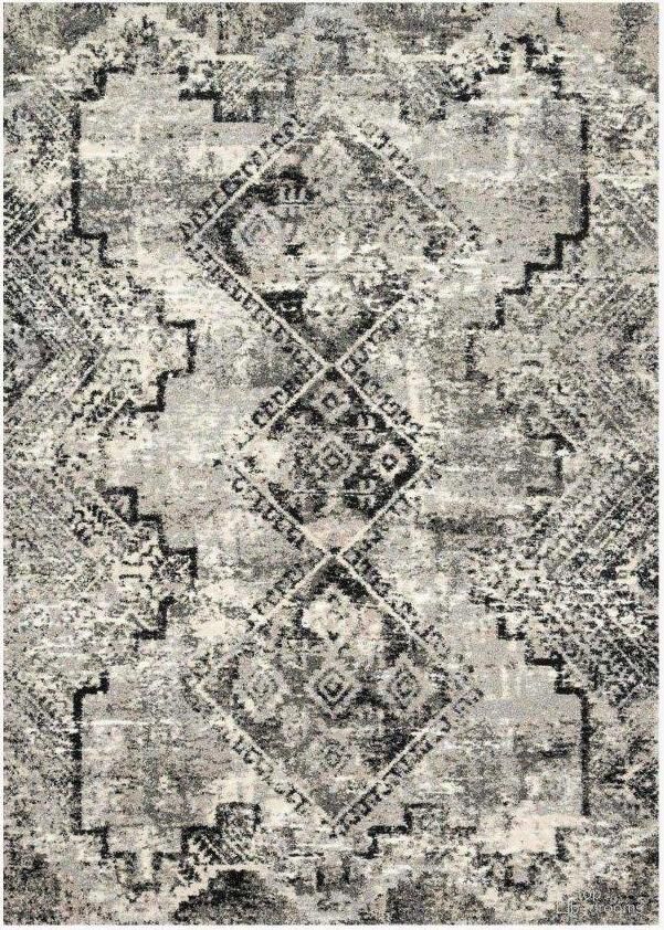 The appearance of Viera Grey/Black 1'6" x 1'6" Rug designed by Loloi Rugs in the modern / contemporary interior design. This black and grey piece of furniture was selected by 1StopBedrooms from Viera Collection to add a touch of cosiness and style into your home. Sku: VIERVR-10GYBL160S. Material: Polypropylene.