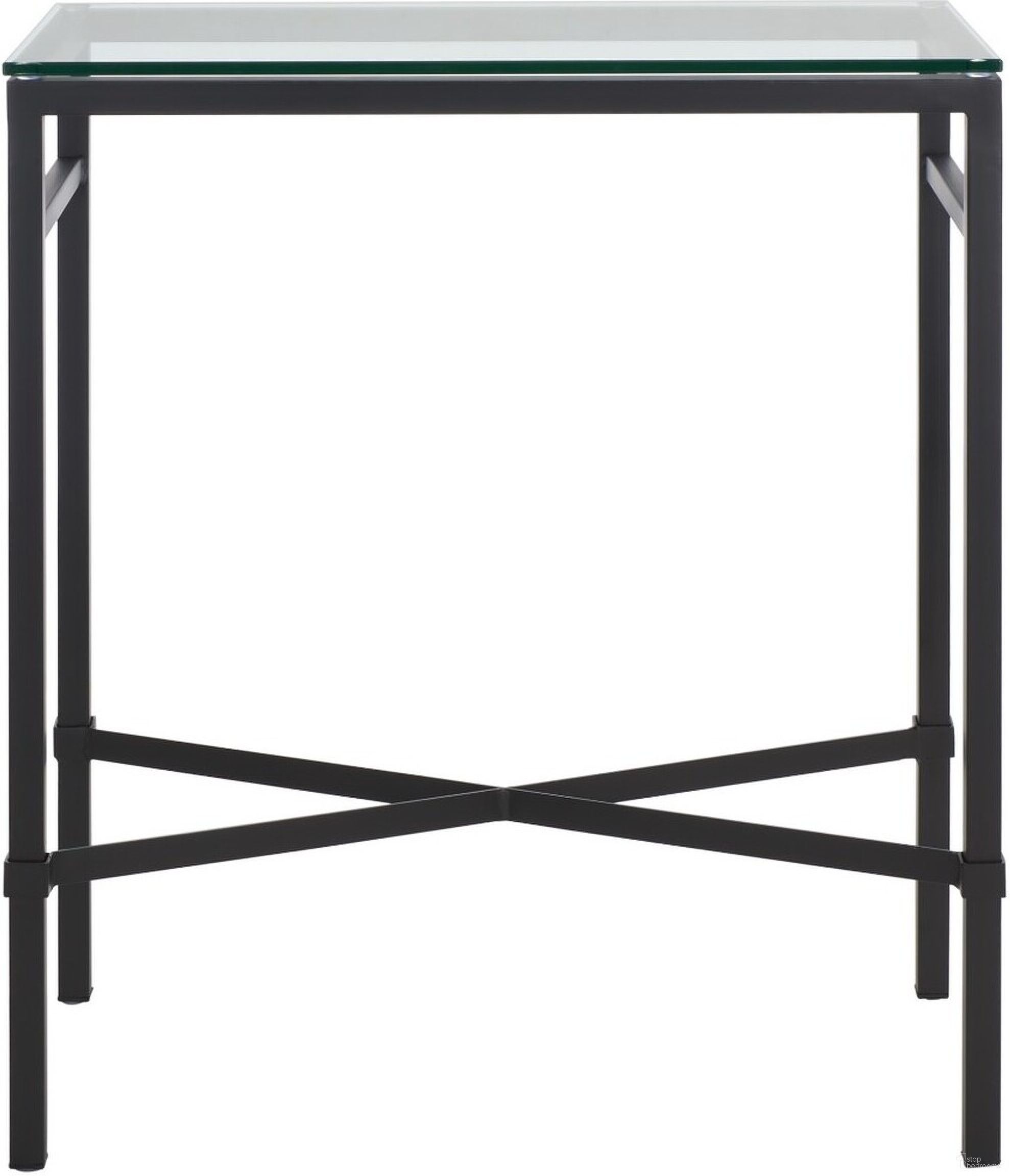 Viggo Chairside Table In Black