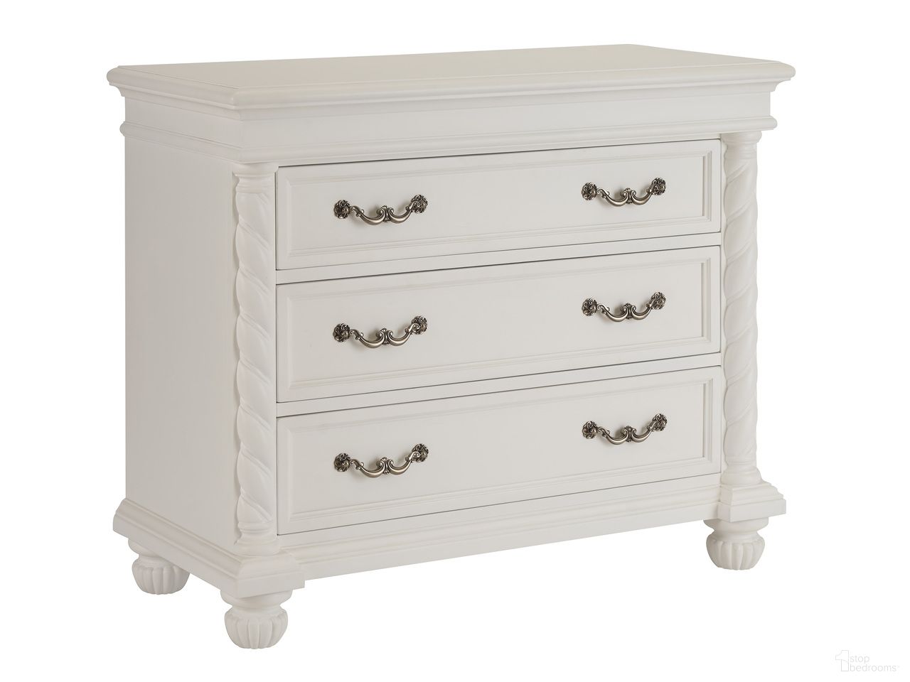 The appearance of Villa Blanca Barletta Bachelors Chest In White designed by Barclay Butera in the traditional interior design. This white piece of furniture  was selected by 1StopBedrooms from Villa Blanca Collection to add a touch of cosiness and style into your home. Sku: 937-624. Material: Maple.