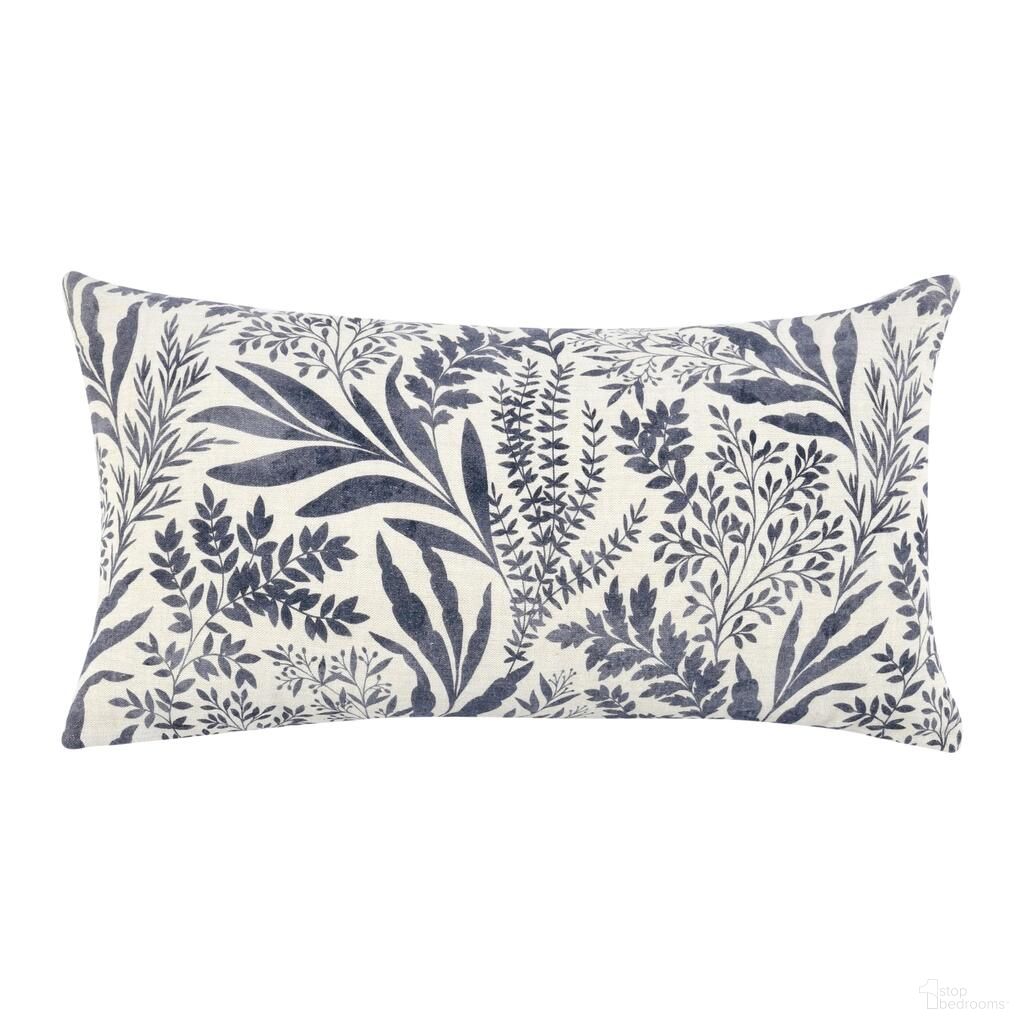Villa Classics Mulberry 14 x 26 Inch Pillow In Denim Blue