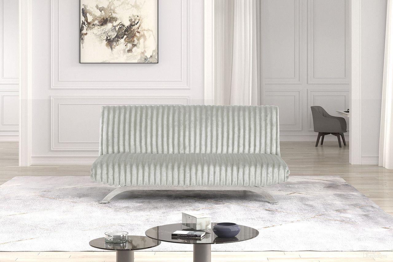 The appearance of Villeneuve Futon Sofa Bed In Light Gray designed by Furniture of America in the modern / contemporary interior design. This light gray piece of furniture was selected by 1StopBedrooms from Villeneuve Collection to add a touch of cosiness and style into your home. Sku: FM2906LG. Material: Fabric.