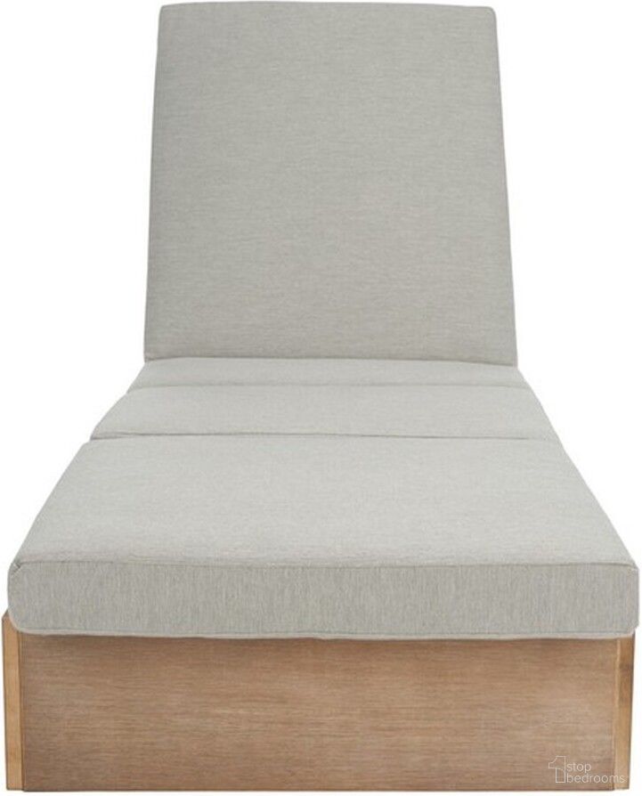 The appearance of Vincent Wood Chaise Lounge Chair In Beige and Dark Brown designed by Safavieh Couture in the modern / contemporary interior design. This beige and dark brown piece of furniture was selected by 1StopBedrooms from Vincent Collection to add a touch of cosiness and style into your home. Sku: CPT1043A. Material: Wood.