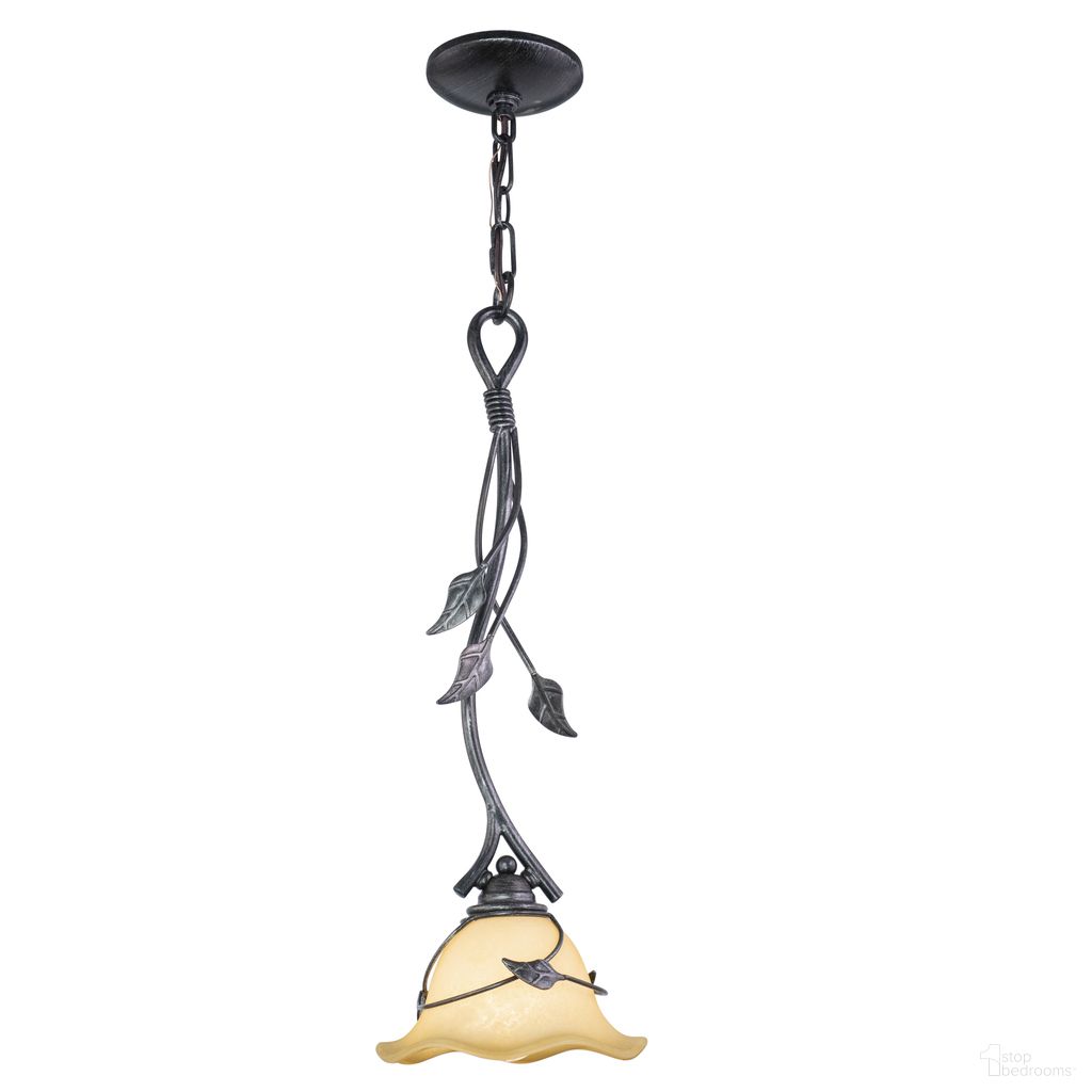 The appearance of Vine 7.5 Inch Mini Pendant In Oil Shale designed by Vaxcel in the rustic / southwestern interior design. This oil shale piece of furniture was selected by 1StopBedrooms from Vine Collection to add a touch of cosiness and style into your home. Sku: PD38807OL. Material: Steel.