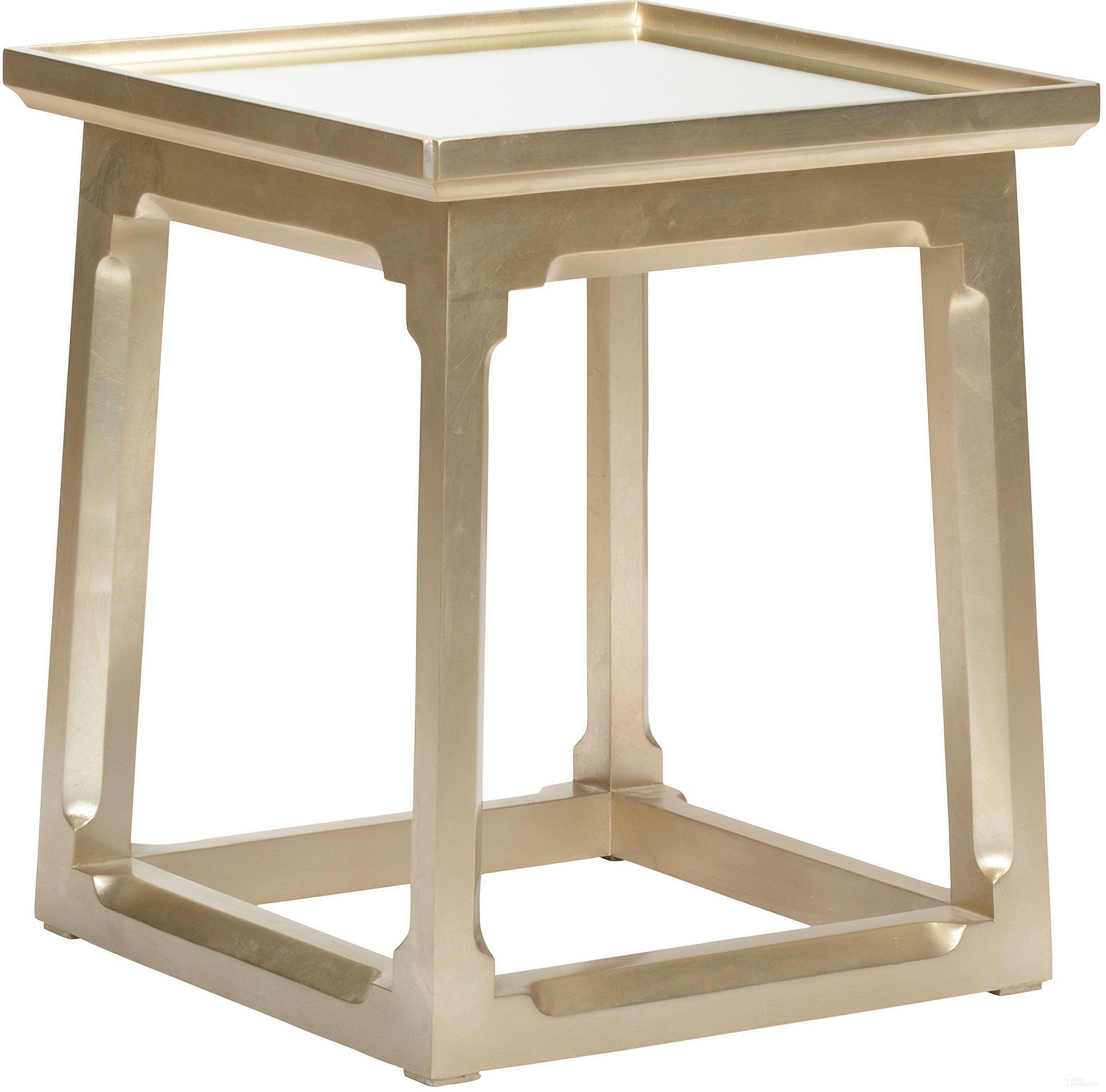 The appearance of Vinh Table In Silver designed by Wildwood in the modern / contemporary interior design. This silver piece of furniture  was selected by 1StopBedrooms from Wildwood Collection to add a touch of cosiness and style into your home. Sku: 490606. Material: Iron.