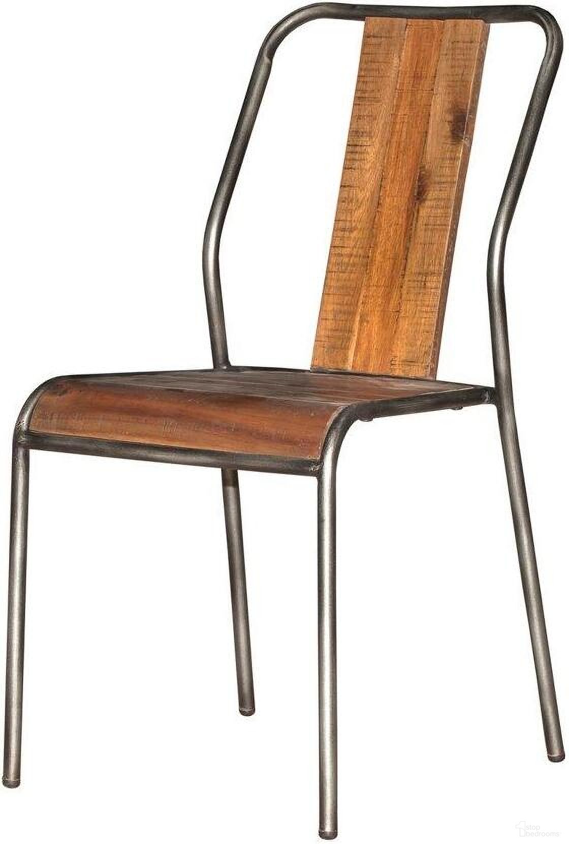 The appearance of Coachella Brown Vintage Chair Set of 4 designed by LH Imports in the industrial interior design. This brown piece of furniture was selected by 1StopBedrooms from Coachella Collection to add a touch of cosiness and style into your home. Sku: VT005. Material: Metal. Chair Type: Side Chair.