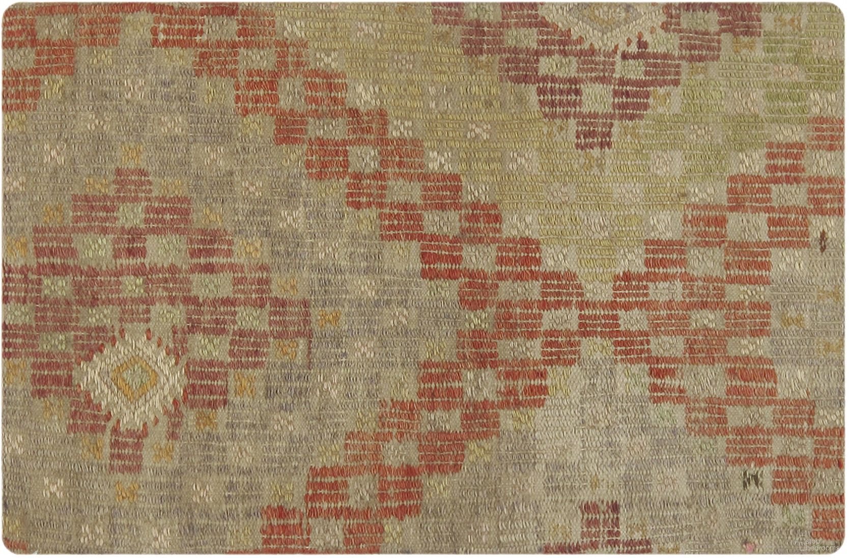 Vintage Turkish Kilim Accent Pillow Cover - 16" x 24" In Multi