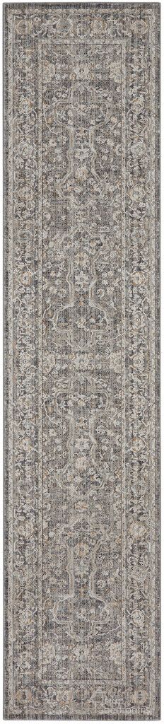 The appearance of Nyle Vintage 2'3" x 10' Indoor Rug In Slate Multi designed by Nourison in the rustic / southwestern interior design. This slate and multi piece of furniture was selected by 1StopBedrooms from Nyle Collection to add a touch of cosiness and style into your home. Sku: 99446104953. Material: Polyester.