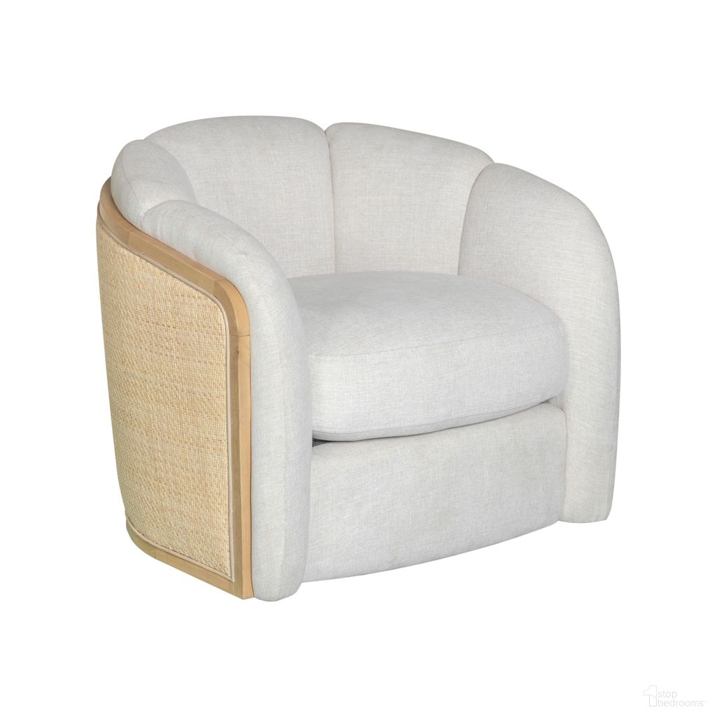 The appearance of Violet Accent Chair with Rattan Back In Soft Oat and Natural designed by Armen Living in the modern / contemporary interior design. This soft oat and natural piece of furniture was selected by 1StopBedrooms from Violet Collection to add a touch of cosiness and style into your home. Sku: LCVISONTSO. Material: Fabric.