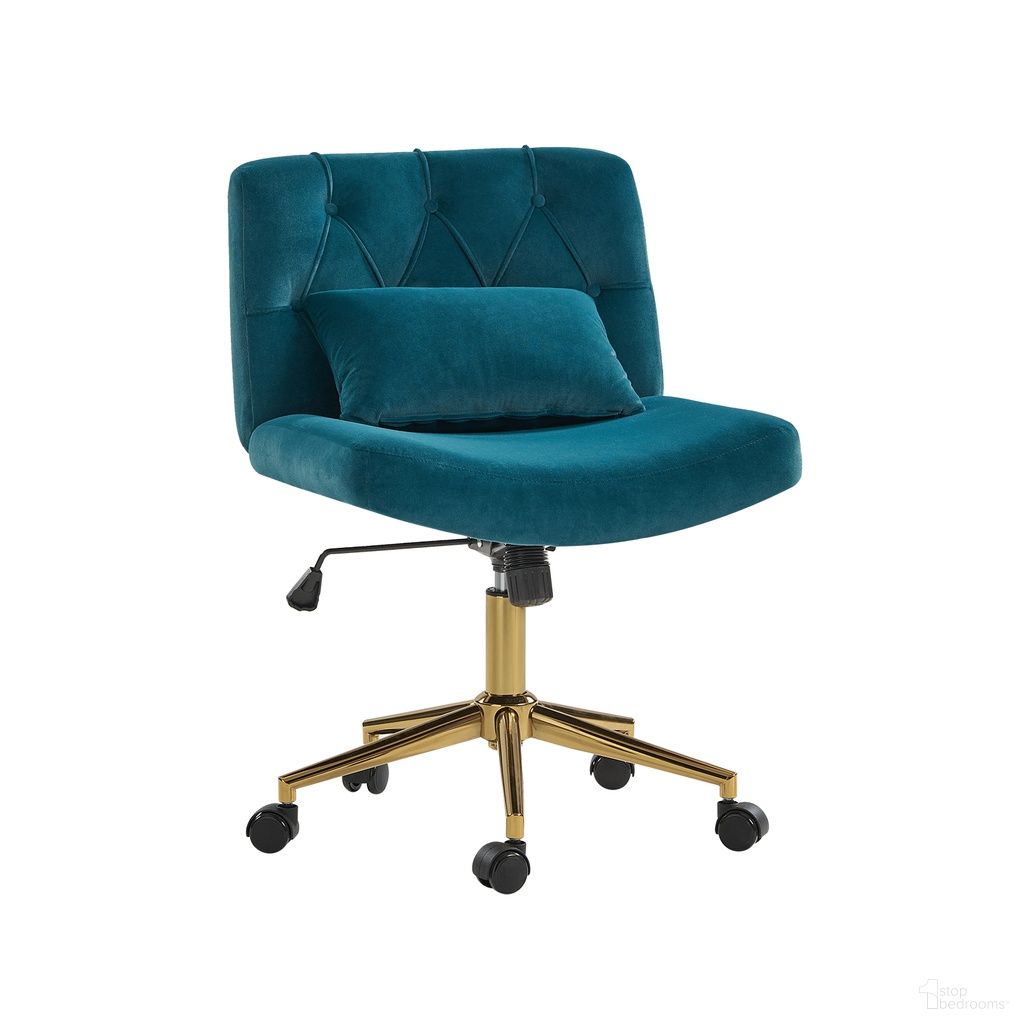 Violet Office Chair In Teal