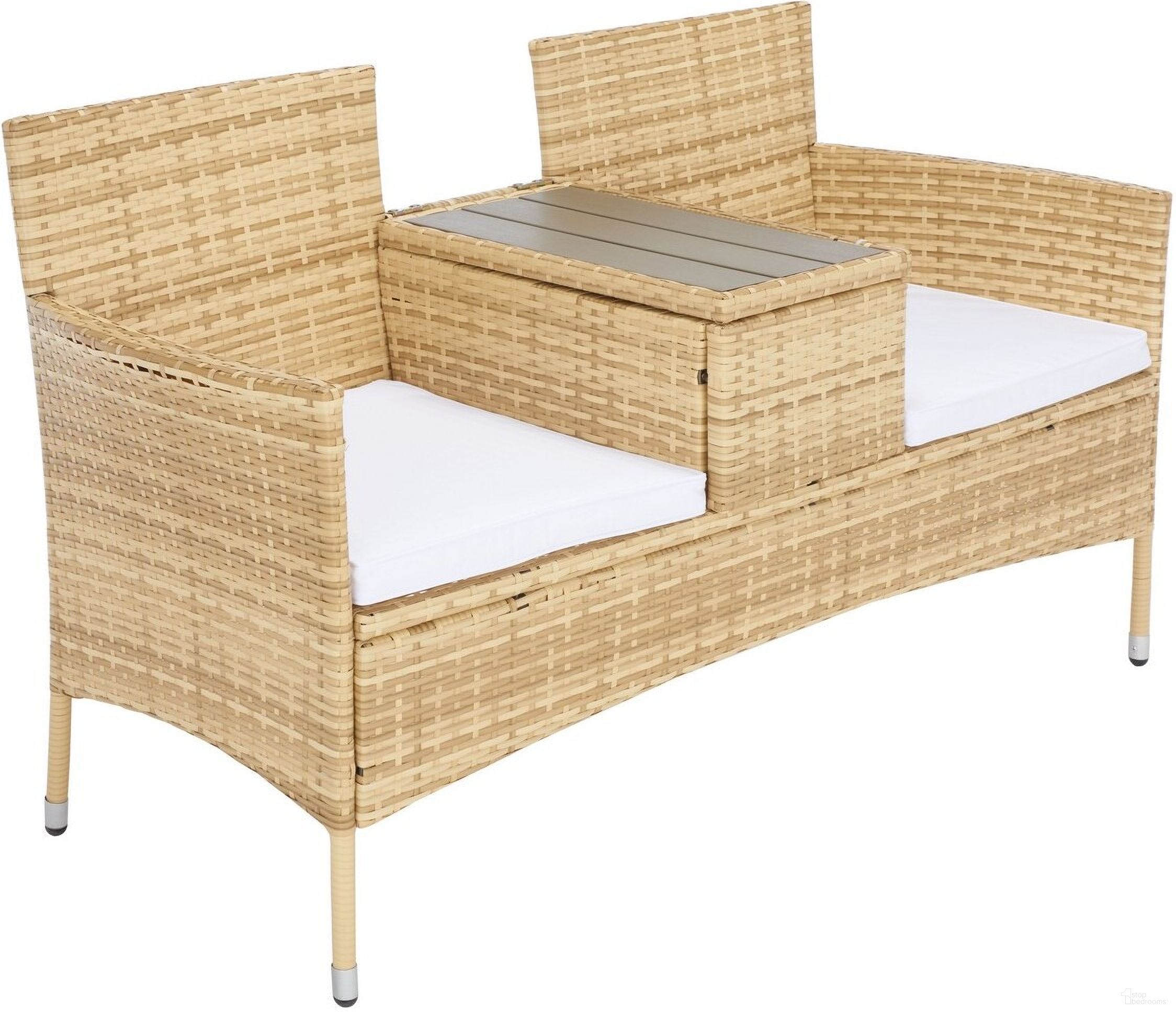 Viora Loveseat in White