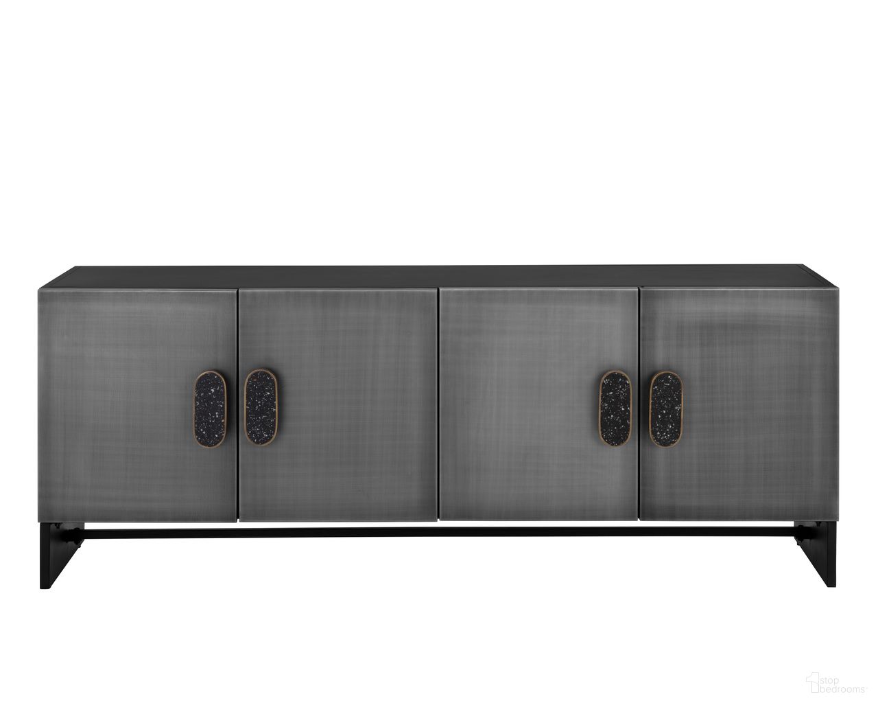 Viserys Sideboard In Antique Grey and Black