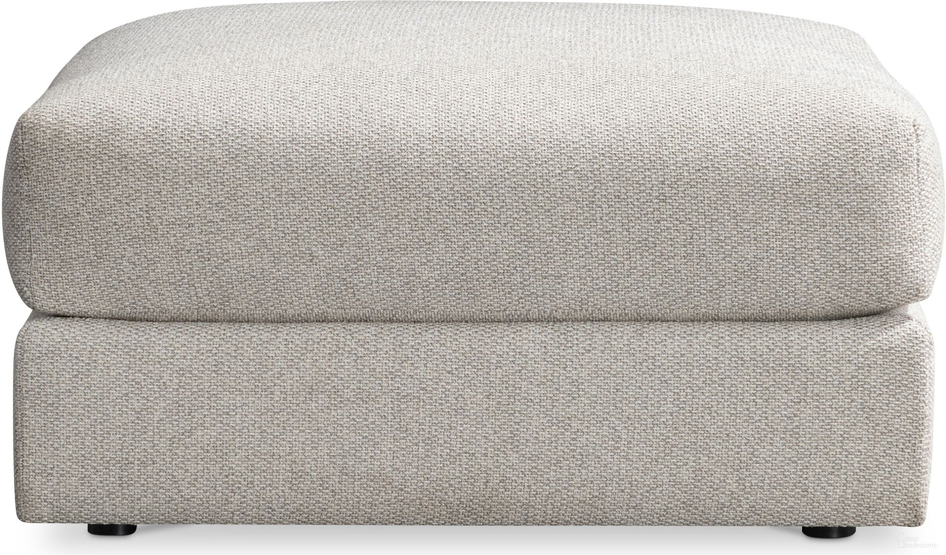The appearance of Vista Fabric Ottoman In Beige designed by Bernhardt in the transitional interior design. This beige piece of furniture  was selected by 1StopBedrooms from Vista Collection to add a touch of cosiness and style into your home. Sku: P4031A. Material: Fabric.