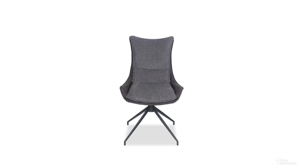 The appearance of Vita Dining Chair Black Powder Coated Steel Base In Steel Grey and Charcoal designed by Mobital in the modern / contemporary interior design. This steel grey and charcoal piece of furniture was selected by 1StopBedrooms from Vita Collection to add a touch of cosiness and style into your home. Sku: DCH-VITA-STEG-PCBLA. Material: Metal. Chair Type: Side Chair.