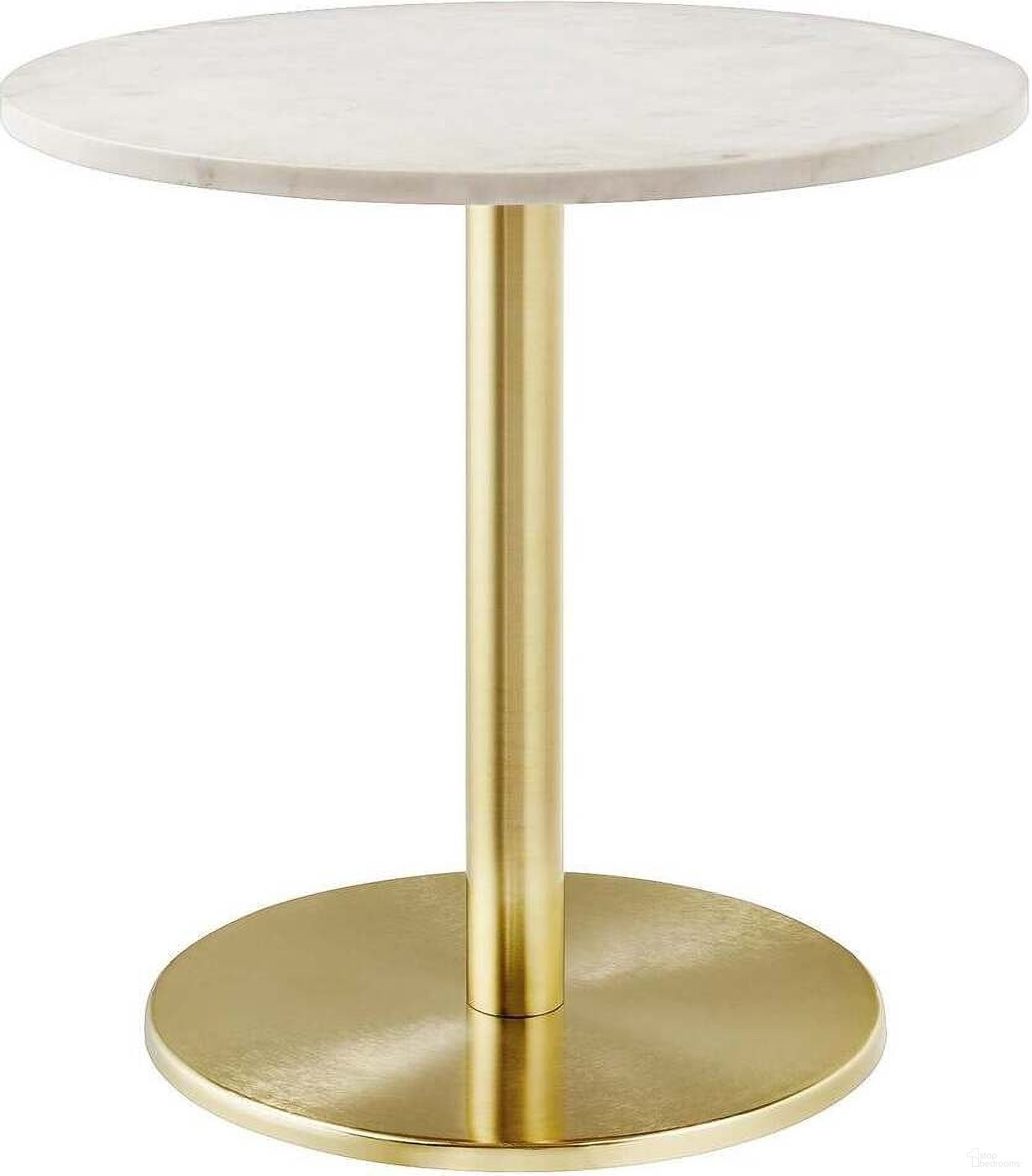 The appearance of Viva Marble Round Side Table In White designed by Modway in the modern / contemporary interior design. This white piece of furniture  was selected by 1StopBedrooms from Viva Collection to add a touch of cosiness and style into your home. Sku: EEI-6609-BRA-WHI. Material: Wood.