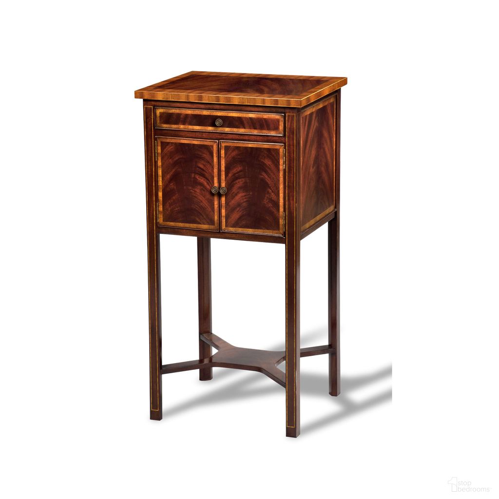 The appearance of Vivian Night Stand In Mahogany designed by Maitland-Smith in the modern / contemporary interior design. This mahogany piece of furniture was selected by 1StopBedrooms from Maitland Smith Collection to add a touch of cosiness and style into your home. Sku: 89-1020. Material: Mahogany.
