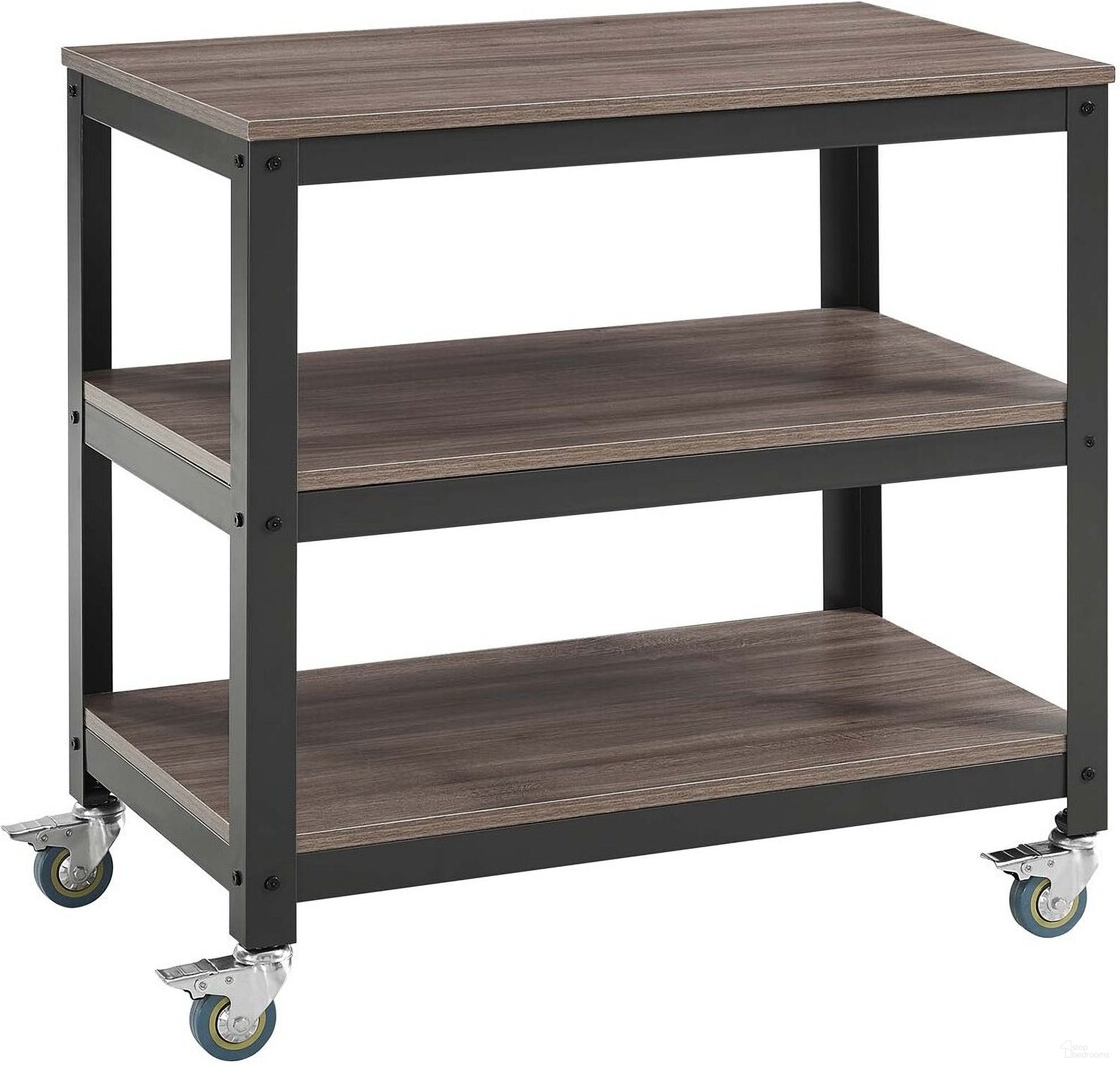 The appearance of Vivify Tiered Serving Stand In Gray and Walnut designed by Modway in the modern / contemporary interior design. This gray walnut piece of furniture was selected by 1StopBedrooms from Vivify Collection to add a touch of cosiness and style into your home. Sku: EEI-2853-GRY-WAL. Material: Engineered Wood.