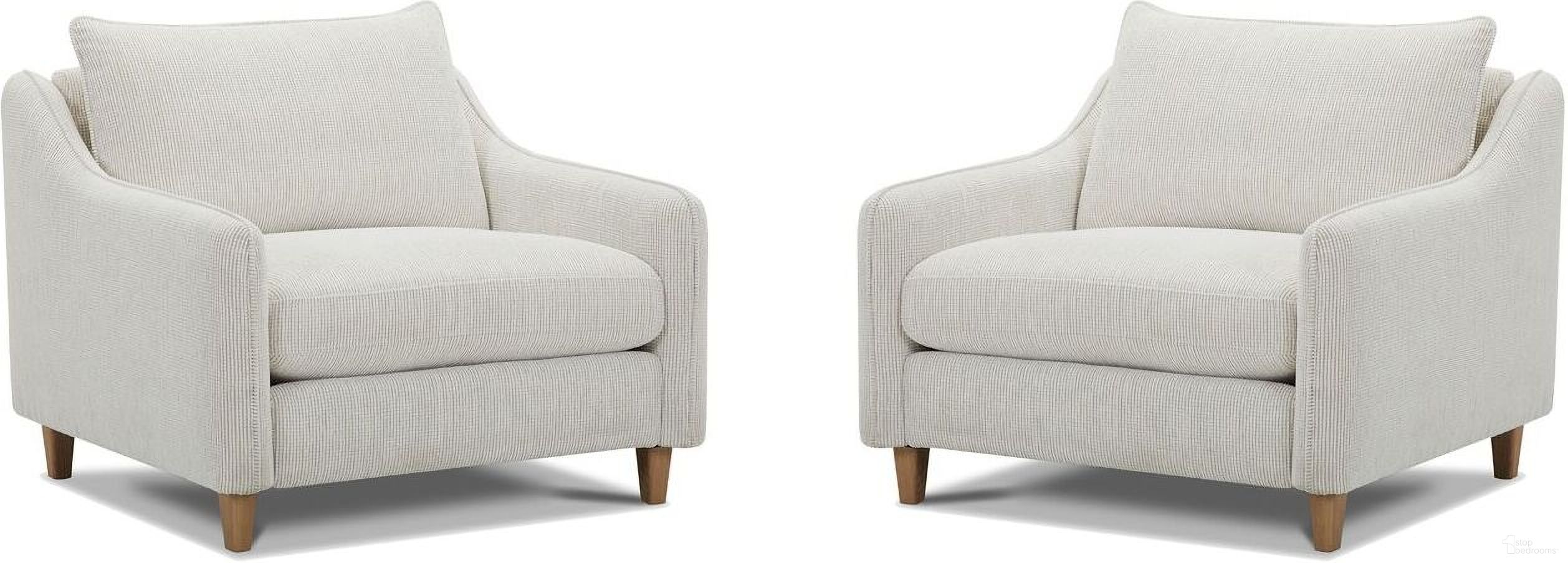 The appearance of Vogue Chair Set of 2 In Farlo Chalk designed by Parker House in the transitional interior design. This farlo chalk piece of furniture  was selected by 1StopBedrooms from Vogue Collection to add a touch of cosiness and style into your home. Sku: SVOG#912-FACH;SVOG#912-FACH. Material: Polyester.