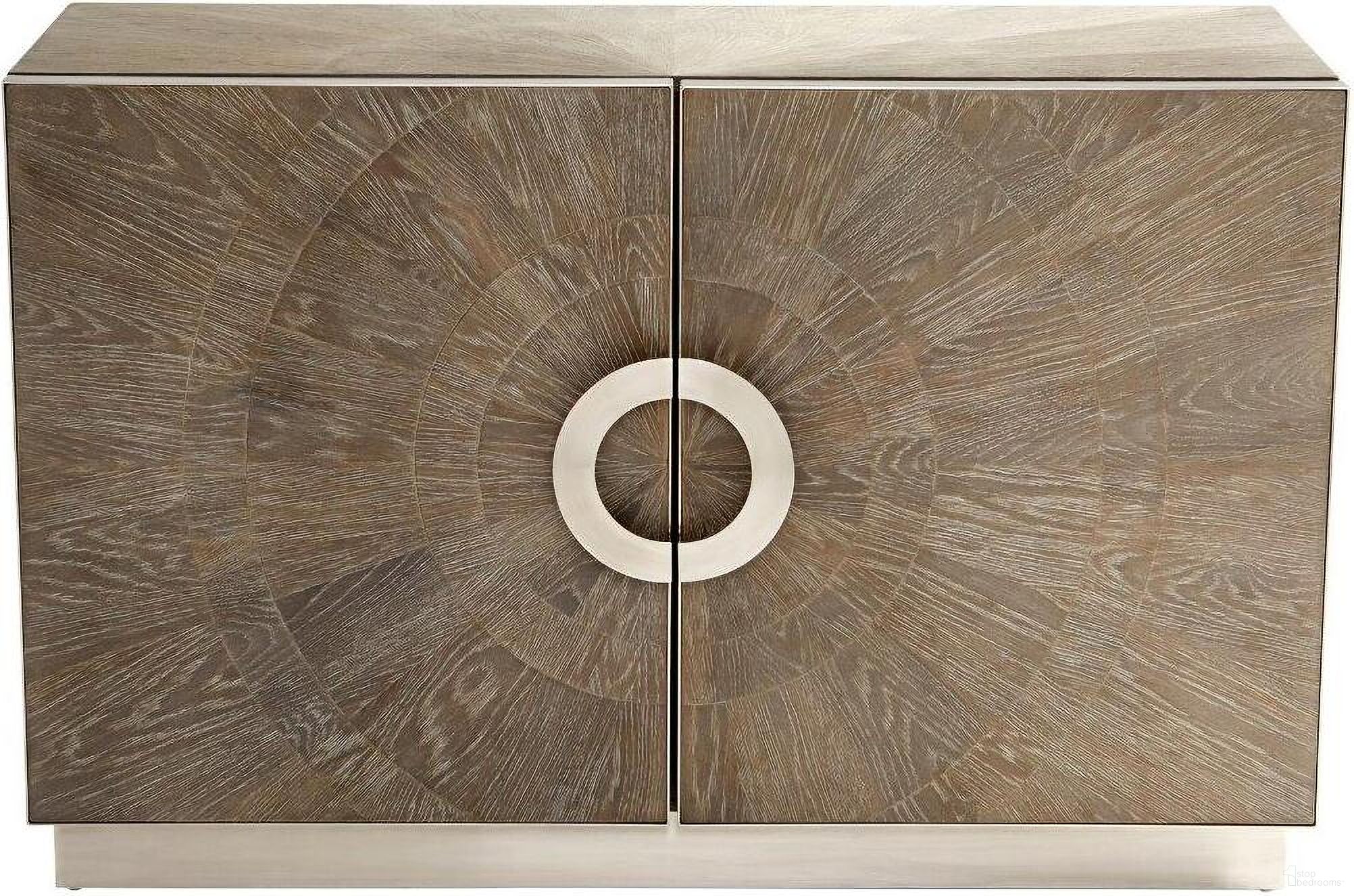 The appearance of Volonte Weathered Oak And Stainless Steel Cabinet designed by Cyan Design in the modern / contemporary interior design. This silver and grey piece of furniture was selected by 1StopBedrooms from to add a touch of cosiness and style into your home. Sku: 10227. Material: Wood.