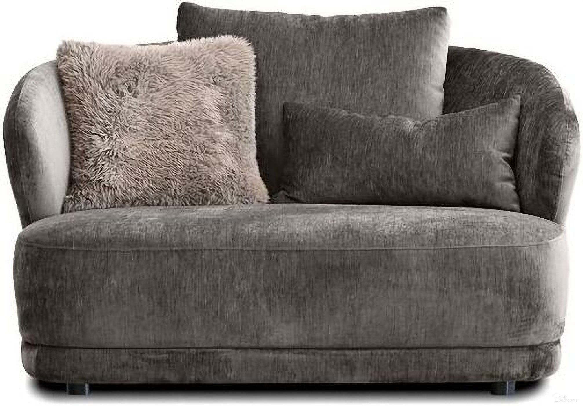 Voltaire Lounge Chair In Mocha Bean