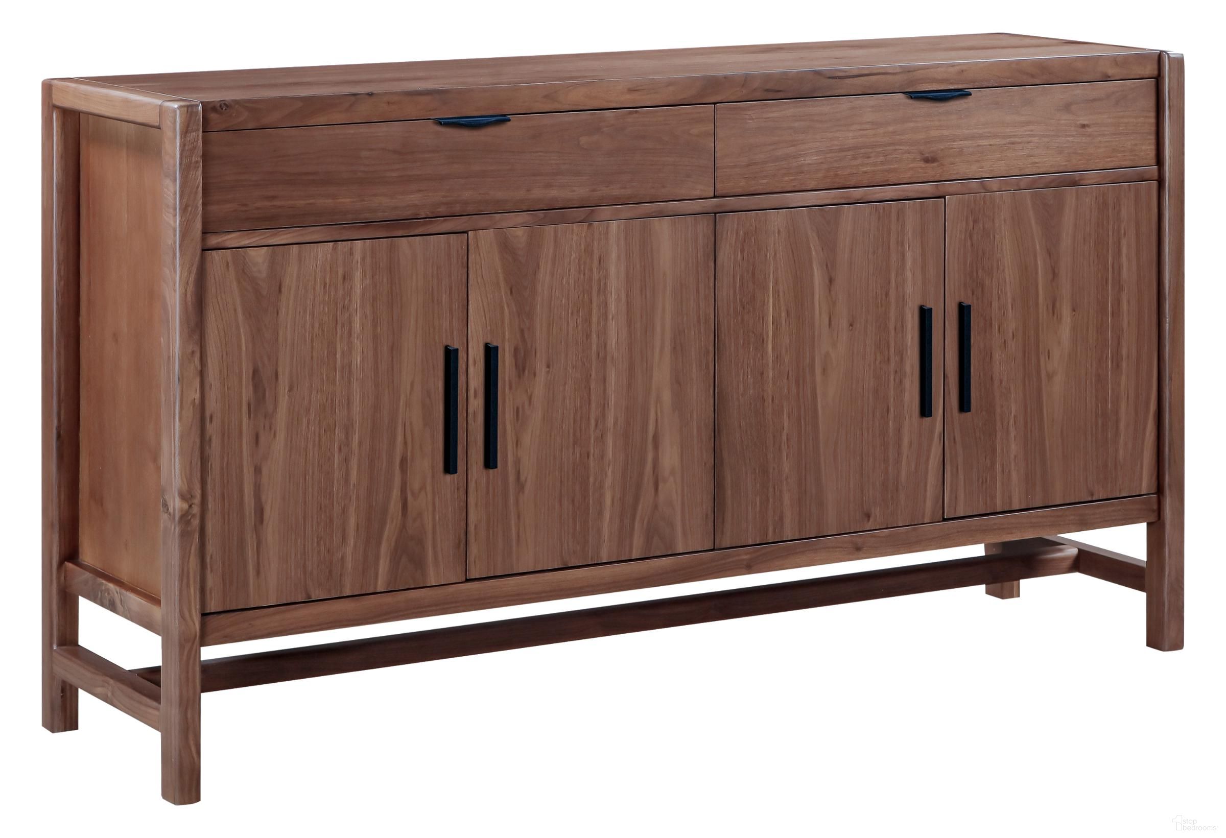 The appearance of Voss Sideboard In Sable designed by A-America in the modern / contemporary interior design. This sable piece of furniture was selected by 1StopBedrooms from Voss Collection to add a touch of cosiness and style into your home. Sku: VOSSA9010. Material: Walnut.