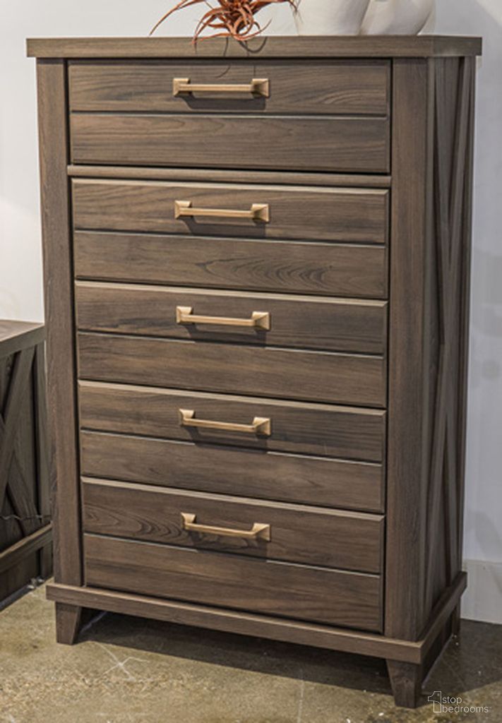 Votanic Chest of Drawers In Dark Brown