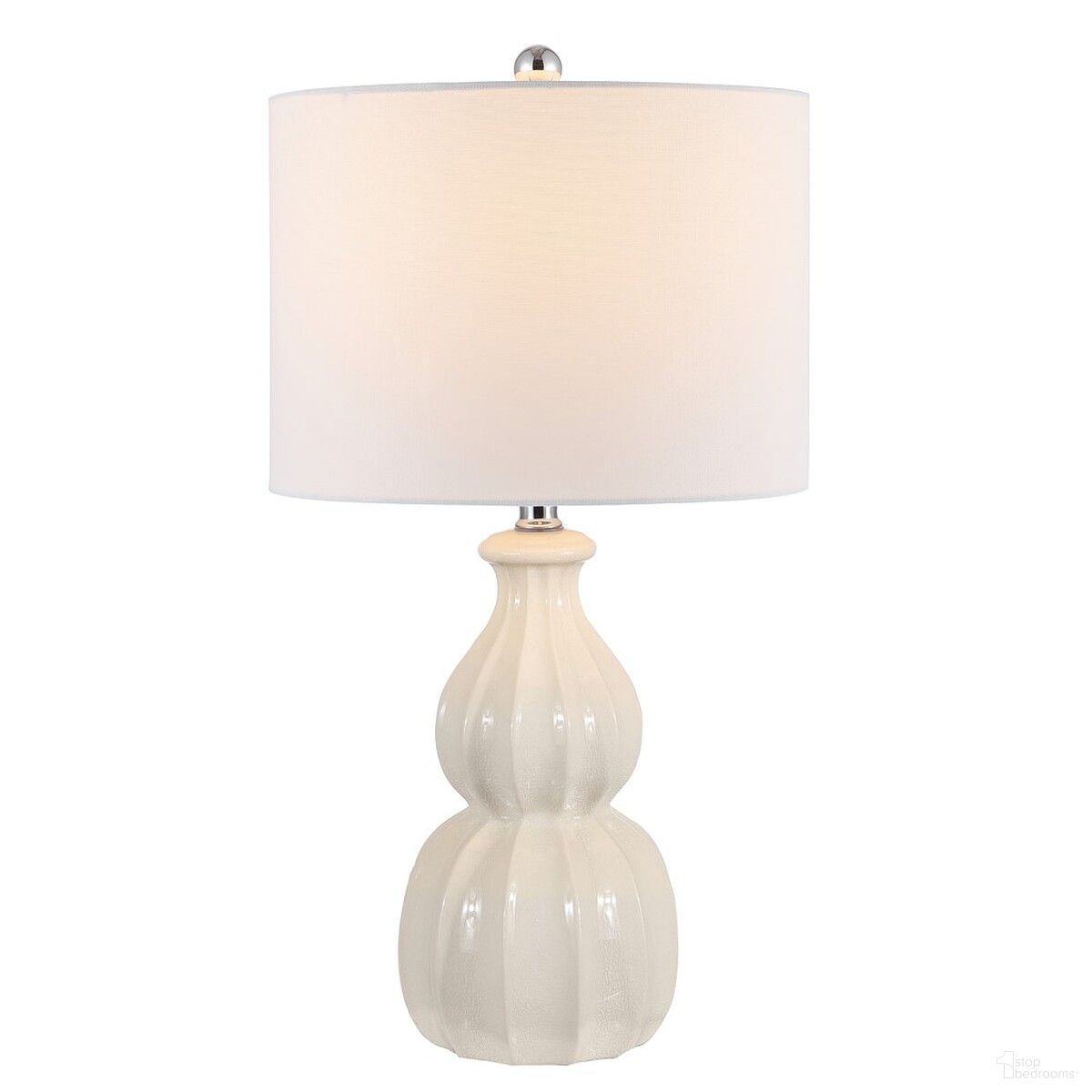 Wade Ceramic Table Lamp in Ivory
