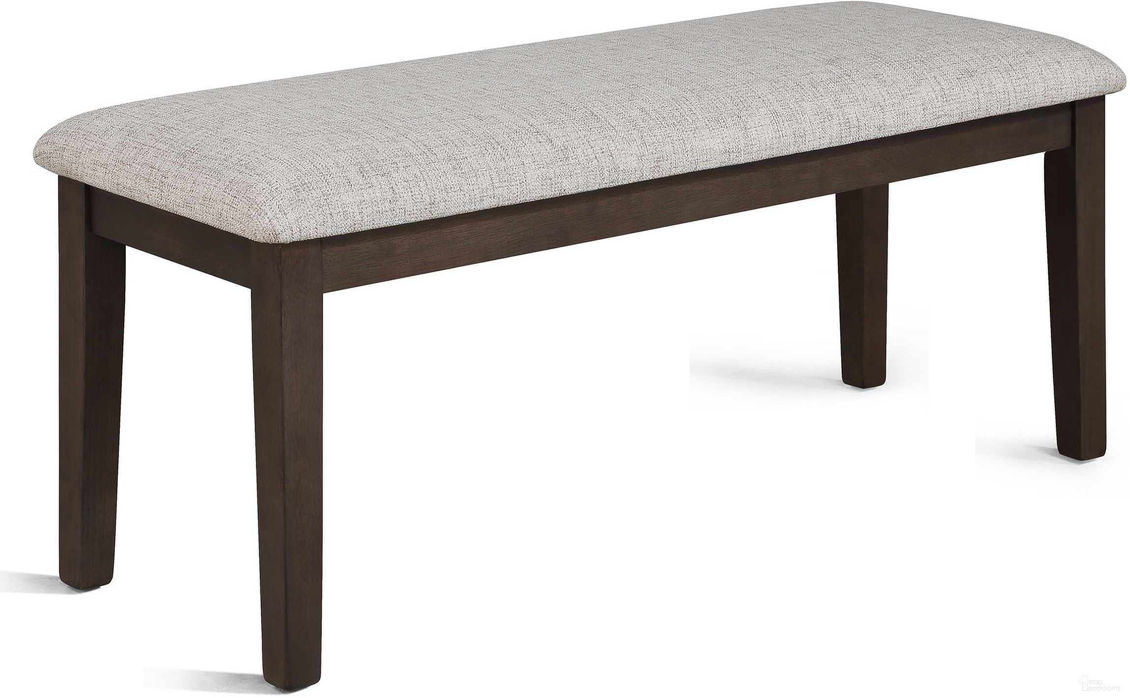 The appearance of Wagner Bench In Brown designed by Crown Mark in the transitional interior design. This brown piece of furniture  was selected by 1StopBedrooms from Wagner Collection to add a touch of cosiness and style into your home. Sku: 2326-BENCH. Material: MDF.