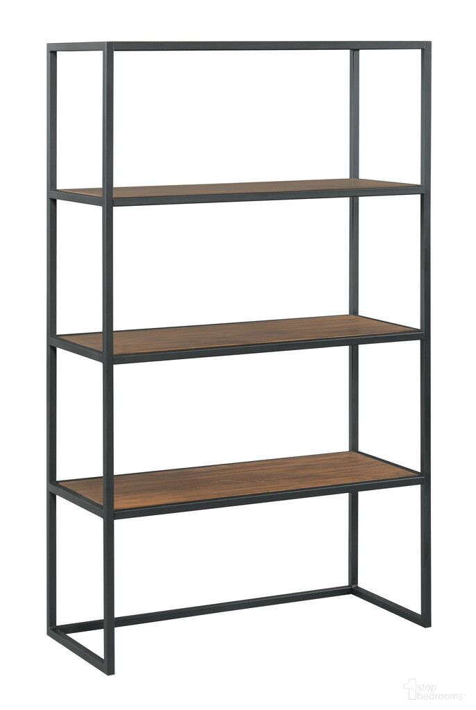 The appearance of Abode Wagner Hutch In Warm Brunette designed by Kincaid in the modern / contemporary interior design. This warm brunette piece of furniture was selected by 1StopBedrooms from Abode Collection to add a touch of cosiness and style into your home. Sku: 269-581. Material: Wood.