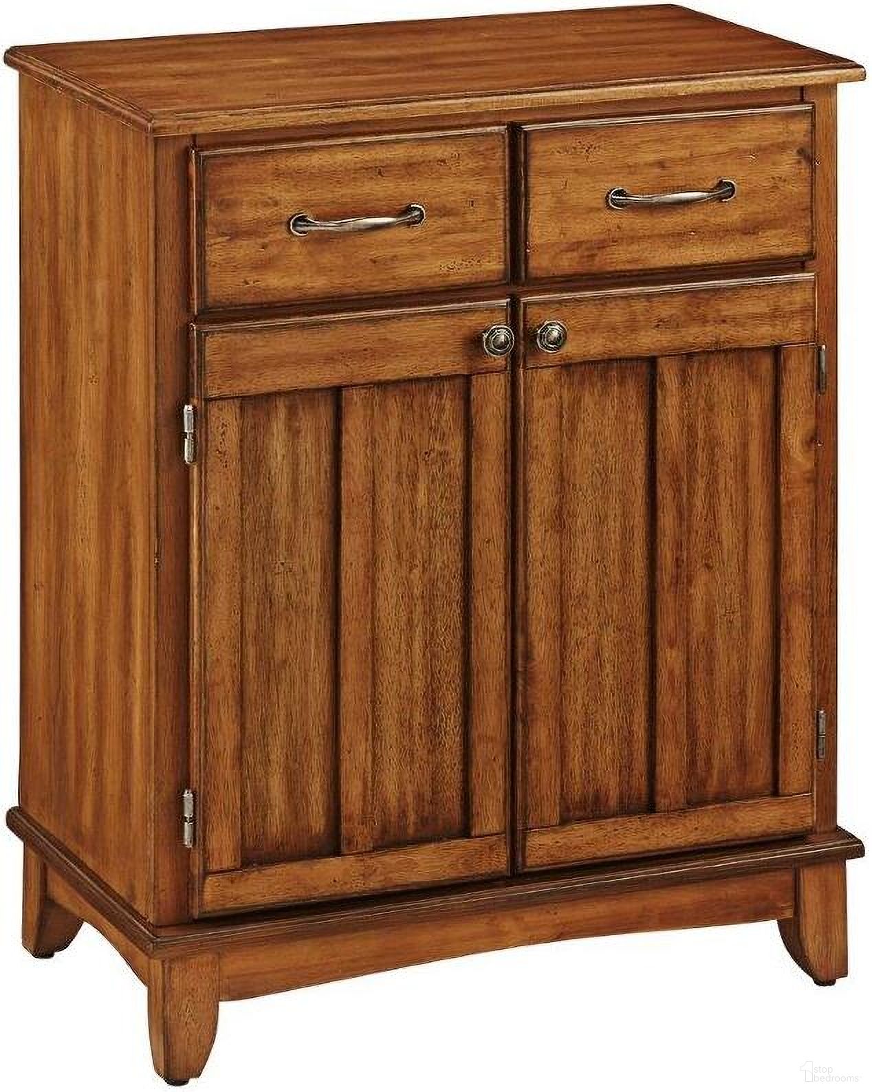 The appearance of Walker Brown Buffet designed by Homestyles in the traditional interior design. This brown piece of furniture  was selected by 1StopBedrooms from Walker Collection to add a touch of cosiness and style into your home. Sku: 5001-106;5001-006. Material: Wood.