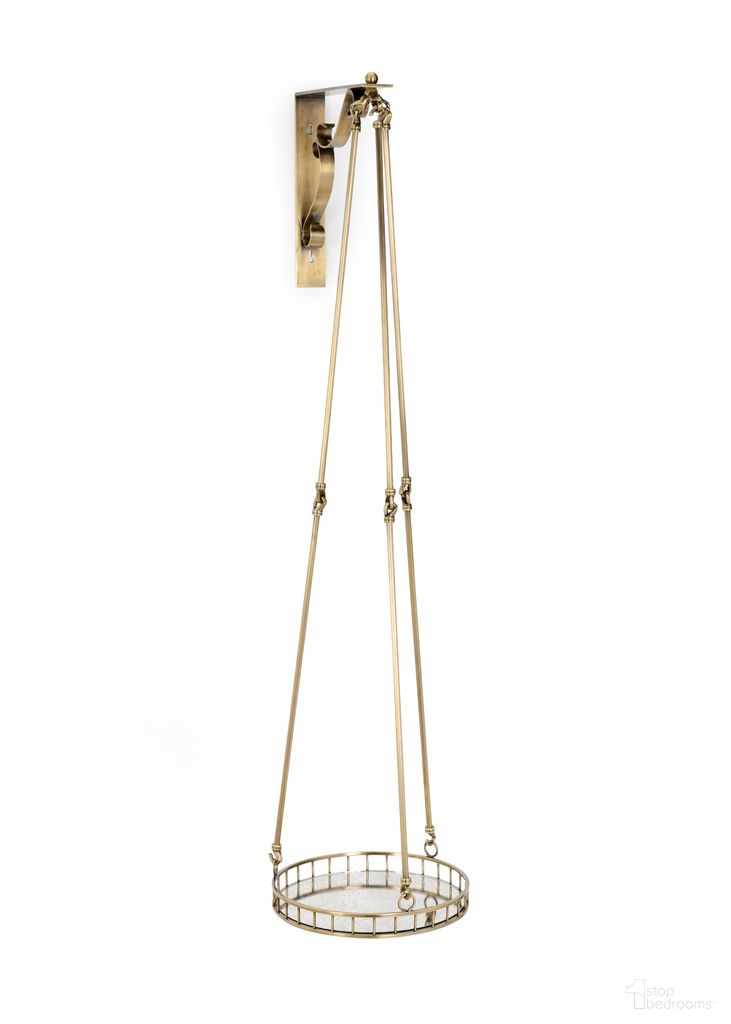 Walker Hanging Shelf In Gold