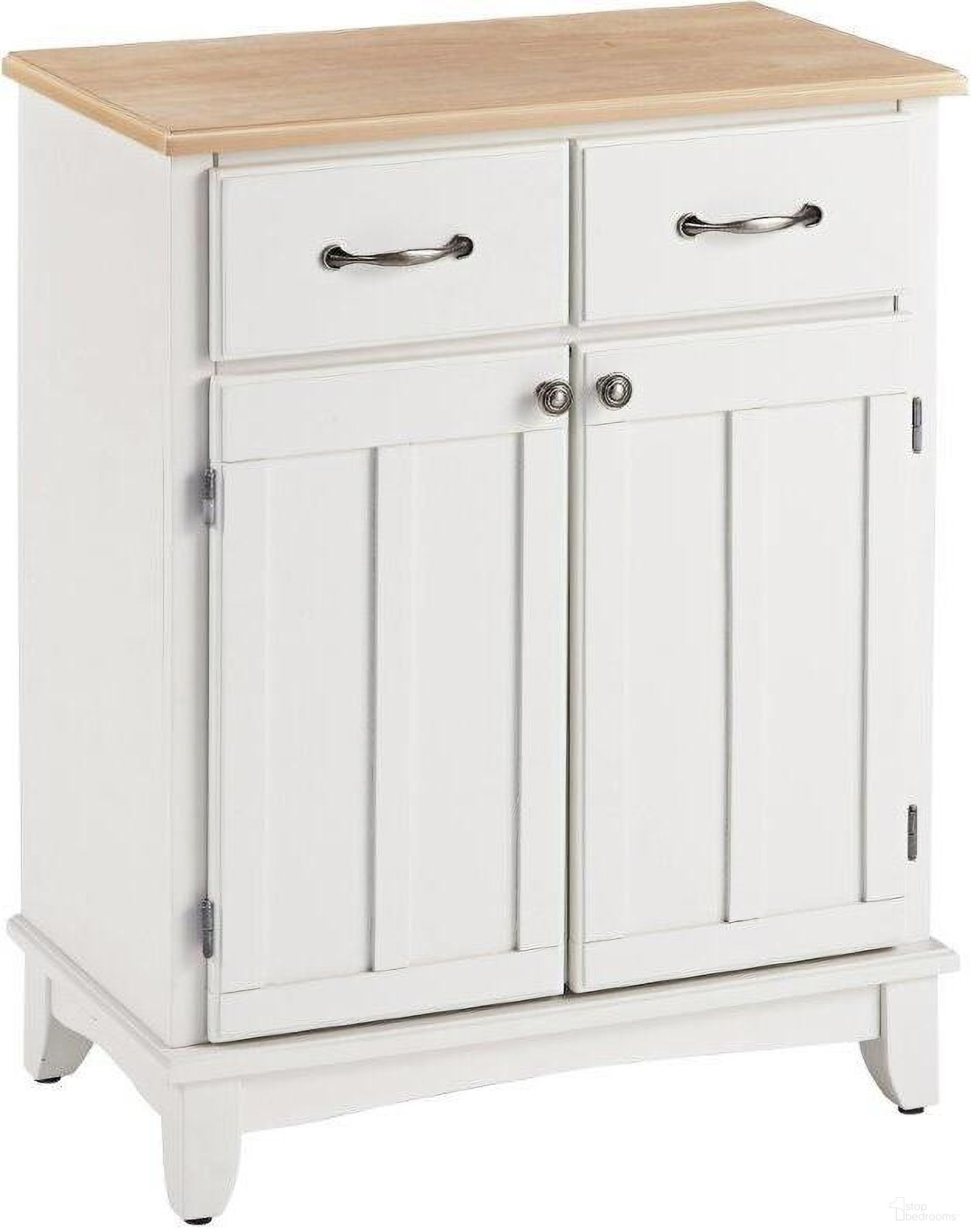 The appearance of Walker Buffet In White and Natural designed by Homestyles in the traditional interior design. This white and natural piece of furniture was selected by 1StopBedrooms from Walker Collection to add a touch of cosiness and style into your home. Sku: 5001-002;5001-101. Material: Wood.