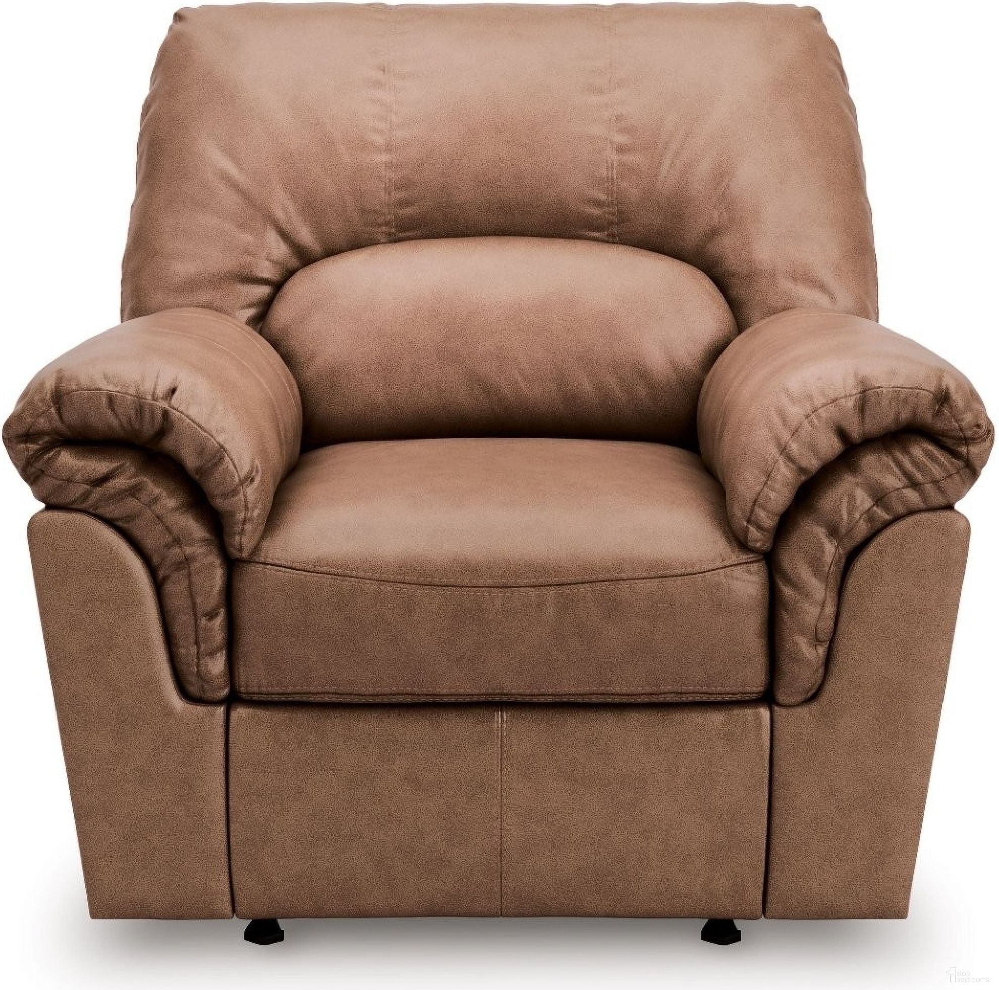 The appearance of Walker Point Recliner In Caramel designed by Signature Design by Ashley in the modern / contemporary interior design. This caramel piece of furniture was selected by 1StopBedrooms from Walker Point Collection to add a touch of cosiness and style into your home. Sku: NC2770425. Material: Faux Leather.