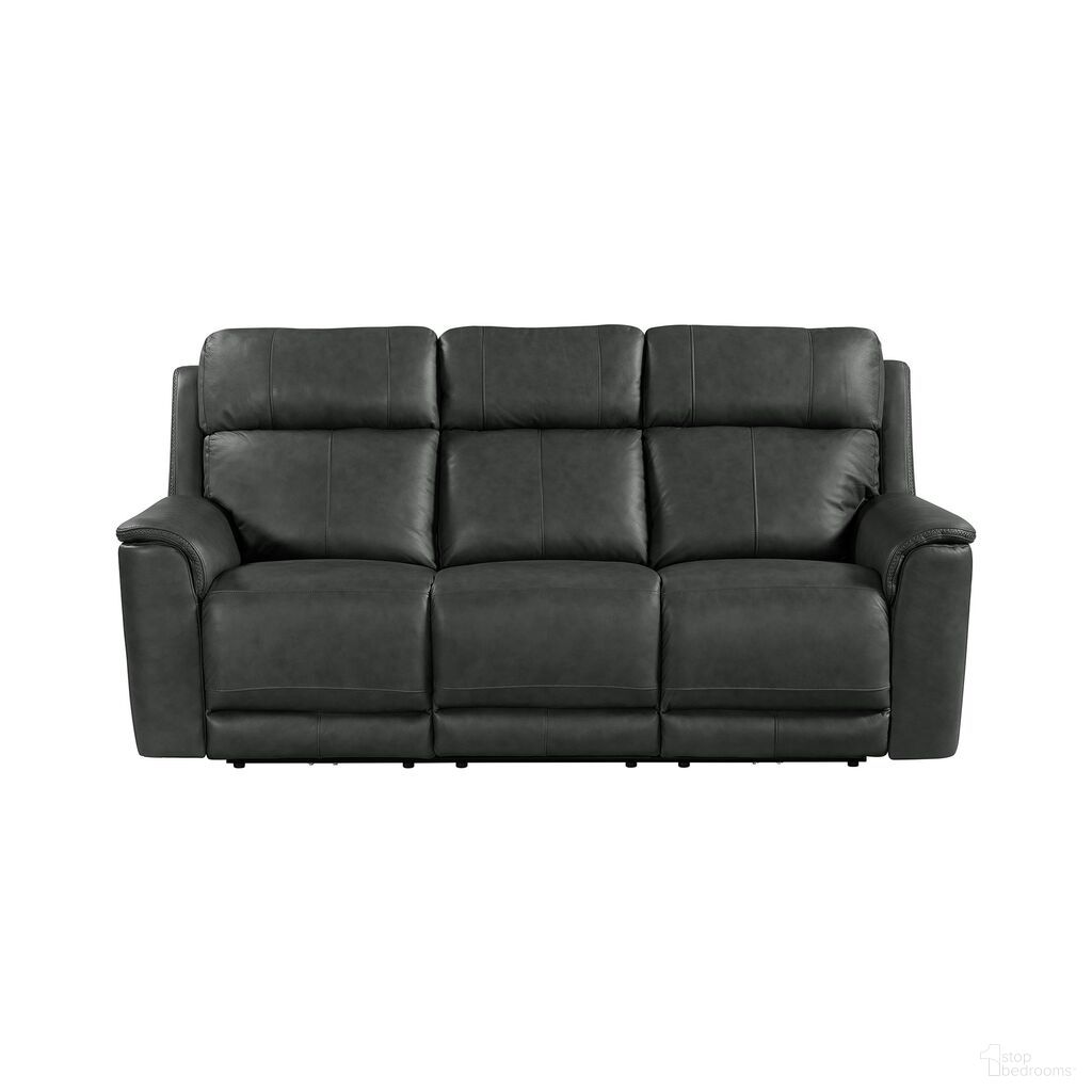 Walker Power Sofa In Aline Anthracite