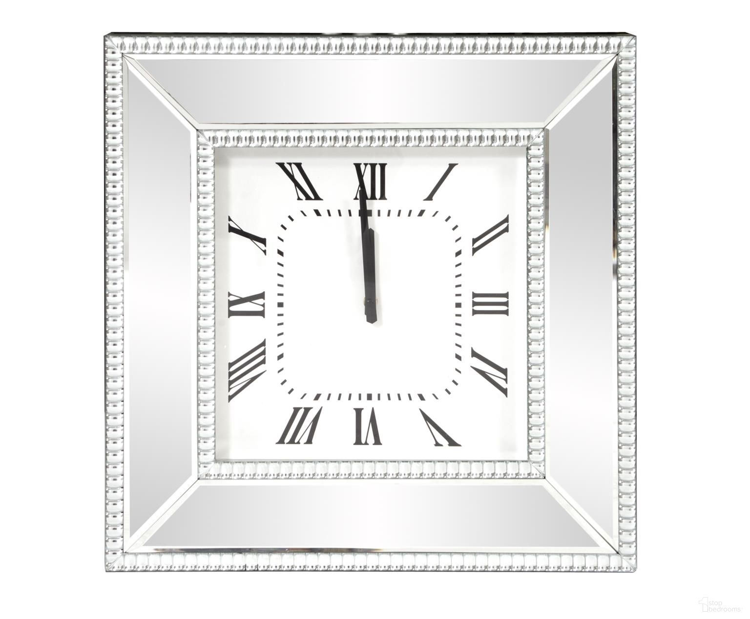 Wall Clock In Mirror