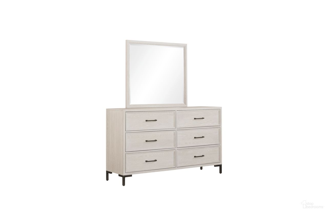The appearance of Wallburg Landscape Bedroom Mirror in Branch designed by FD Home in the modern / contemporary interior design. This branch piece of furniture was selected by 1StopBedrooms from Wallburg Collection to add a touch of cosiness and style into your home. Sku: 7210-06. Material: Solid Oak.